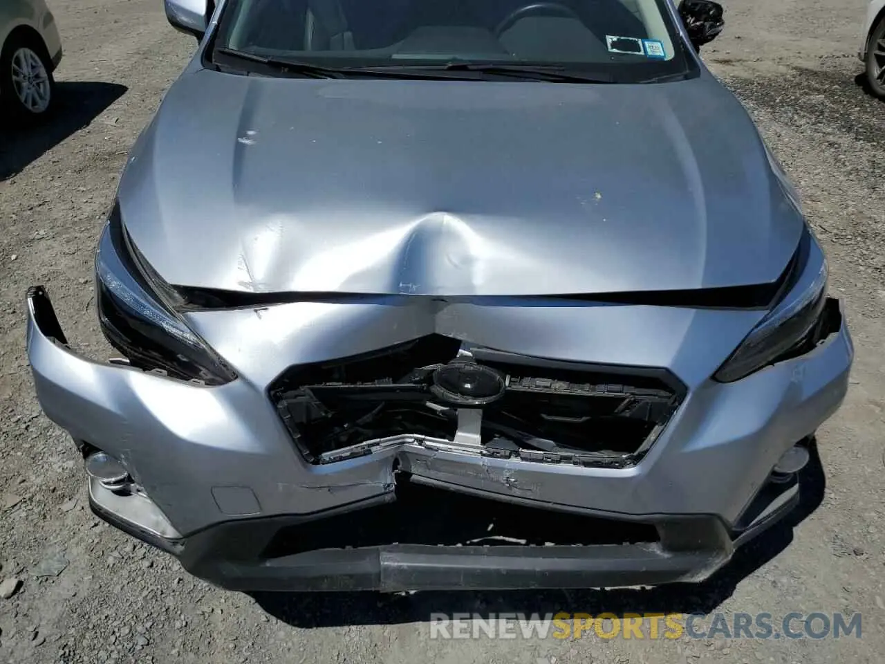 12 fotografías del automóvil dañado JF2GTANC2KH369852 SUBARU CROSSTREK 2019