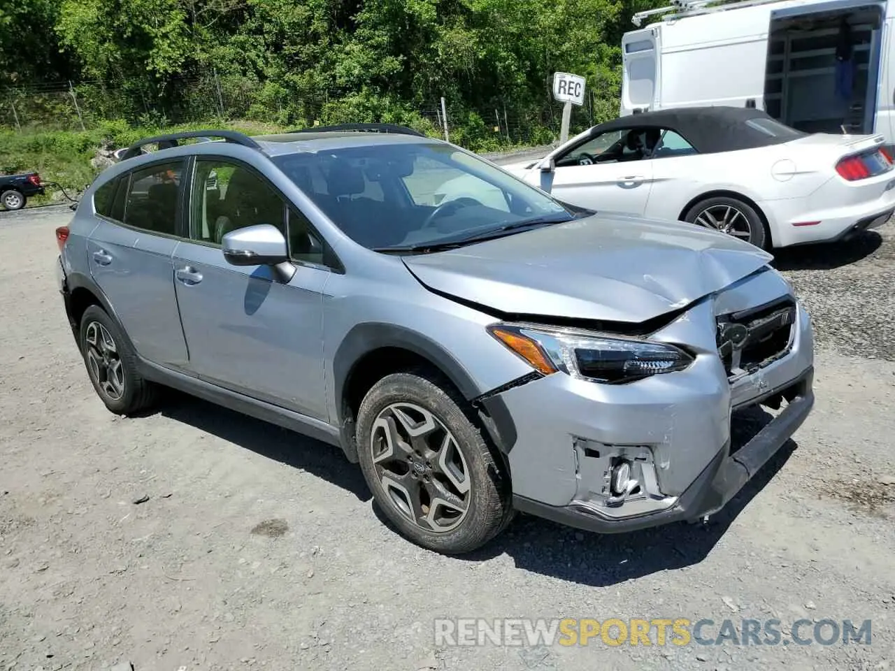4 fotografías del automóvil dañado JF2GTANC2KH369852 SUBARU CROSSTREK 2019