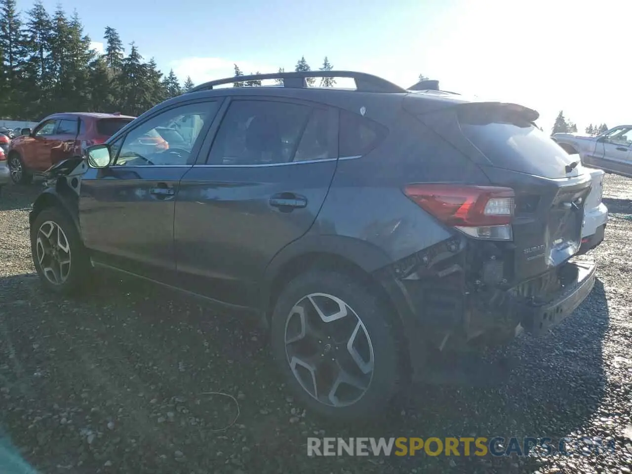 2 fotografías del automóvil dañado JF2GTANC4K8232136 SUBARU CROSSTREK 2019