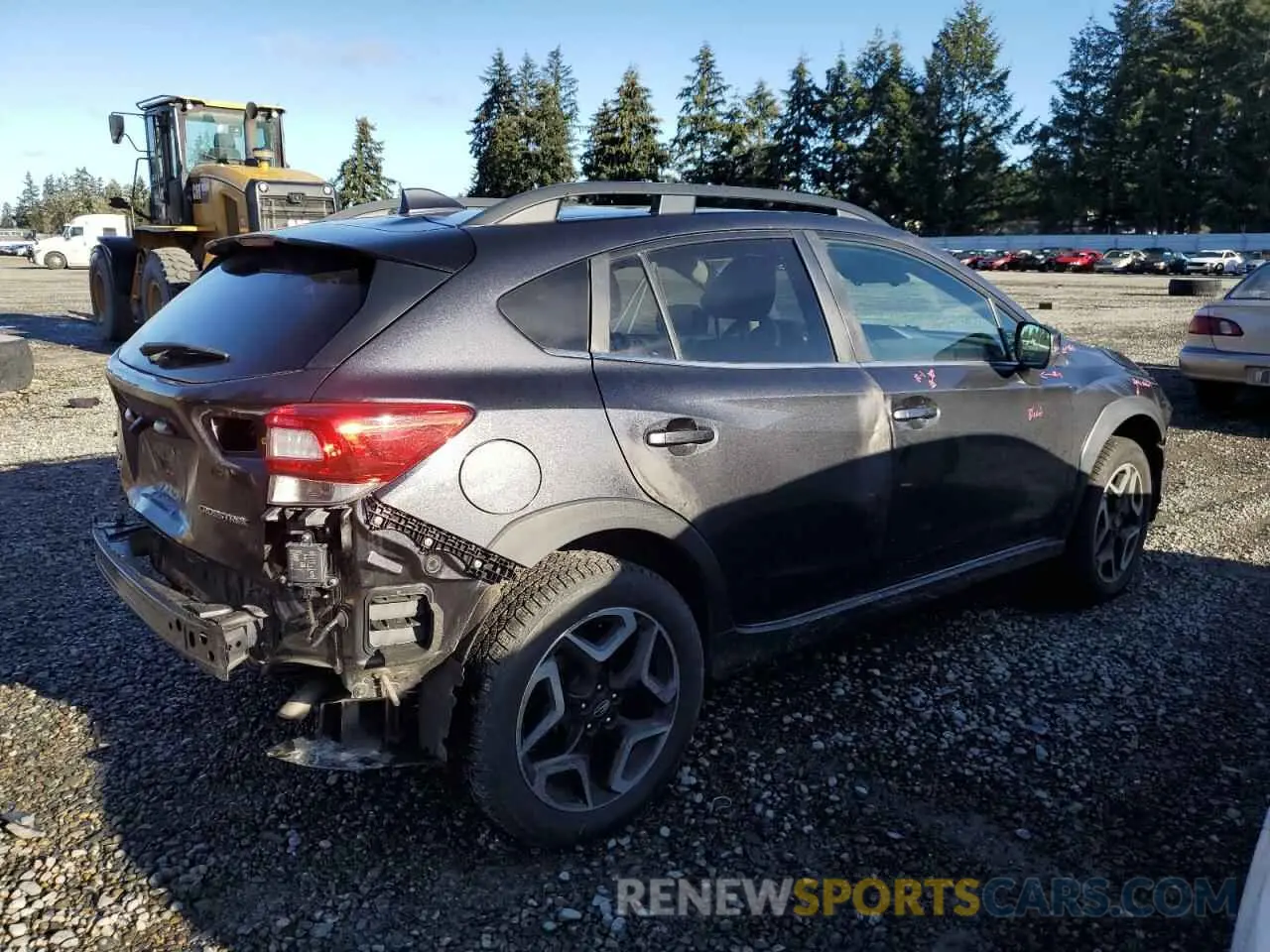 3 fotografías del automóvil dañado JF2GTANC4K8232136 SUBARU CROSSTREK 2019