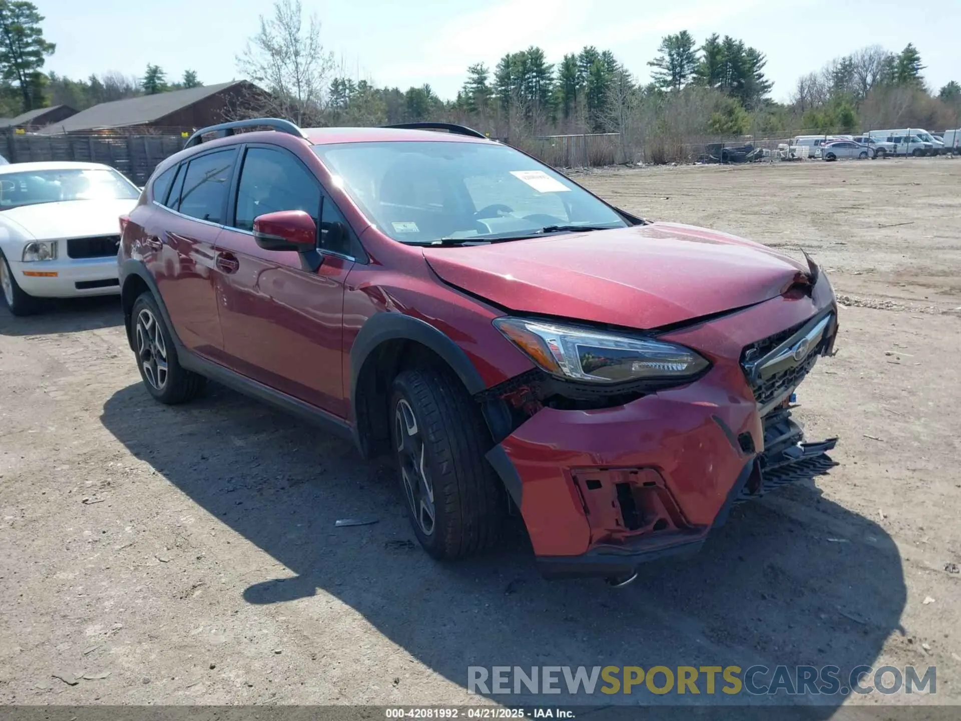 1 fotografías del automóvil dañado JF2GTANC4K8276475 SUBARU CROSSTREK 2019
