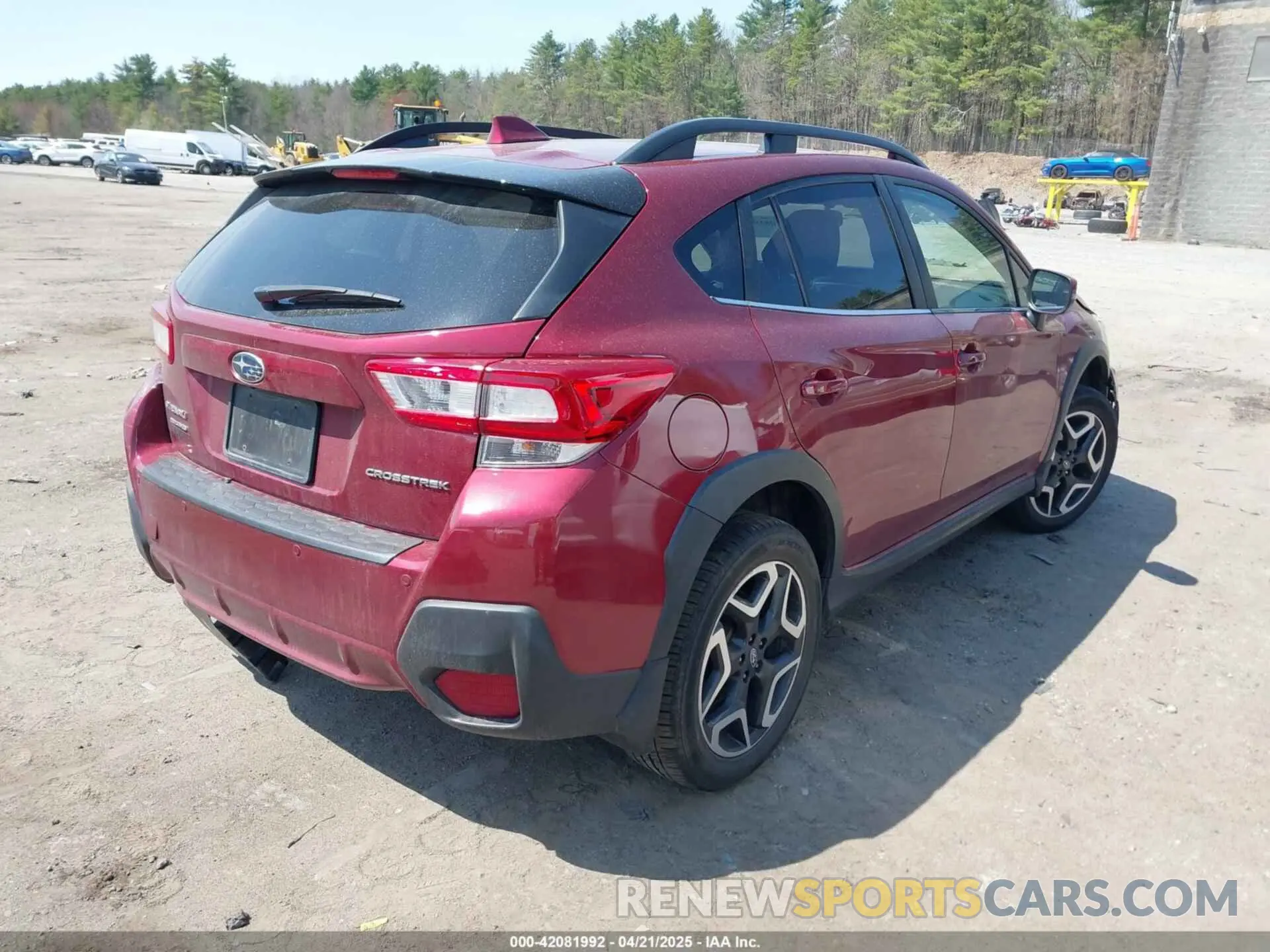 4 fotografías del automóvil dañado JF2GTANC4K8276475 SUBARU CROSSTREK 2019
