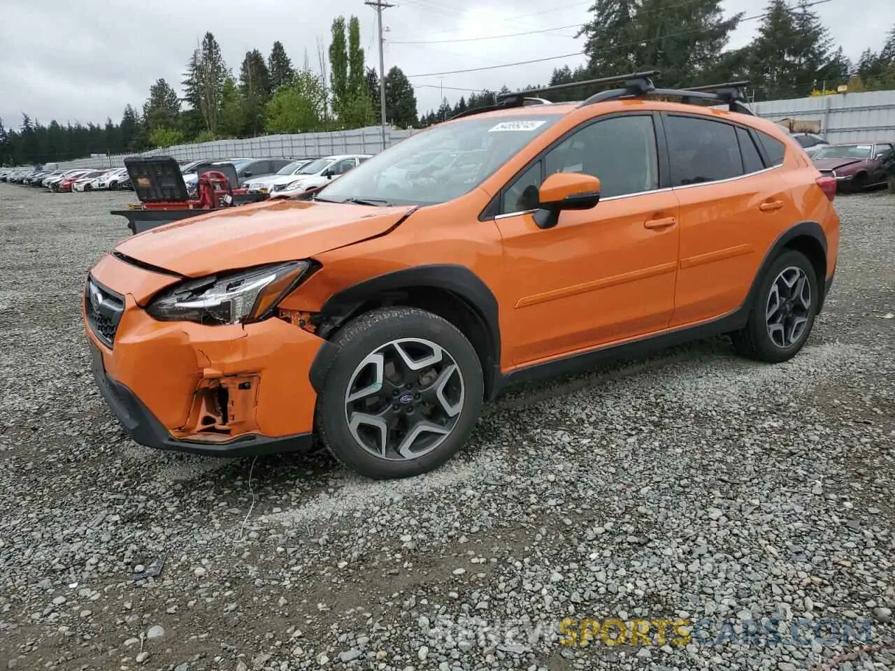 1 fotografías del automóvil dañado JF2GTANC4KH263192 SUBARU CROSSTREK 2019