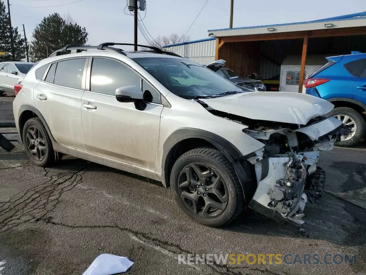 4 fotografías del automóvil dañado JF2GTANC5K8317325 SUBARU CROSSTREK 2019