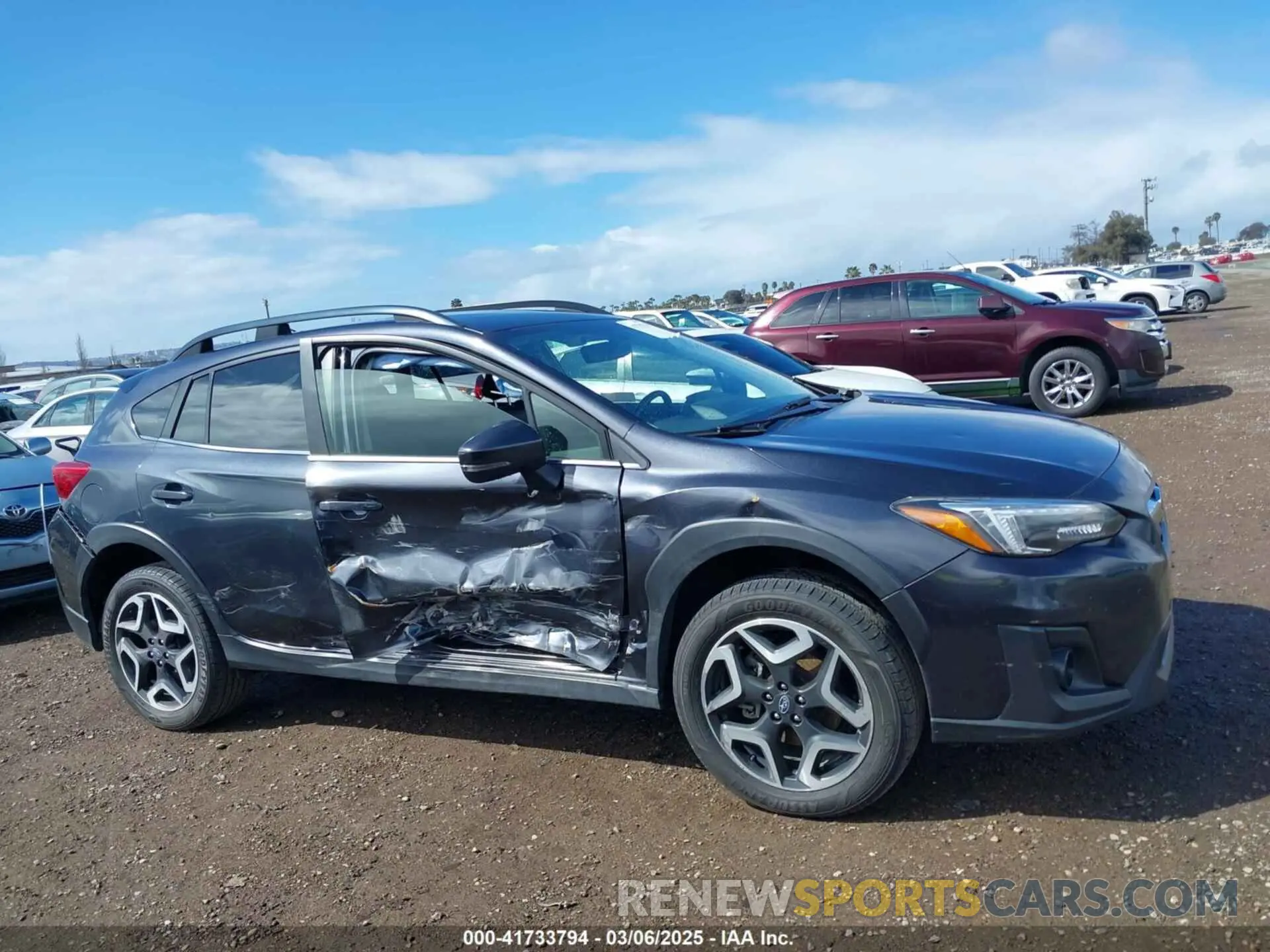 6 fotografías del automóvil dañado JF2GTANC5K8394129 SUBARU CROSSTREK 2019
