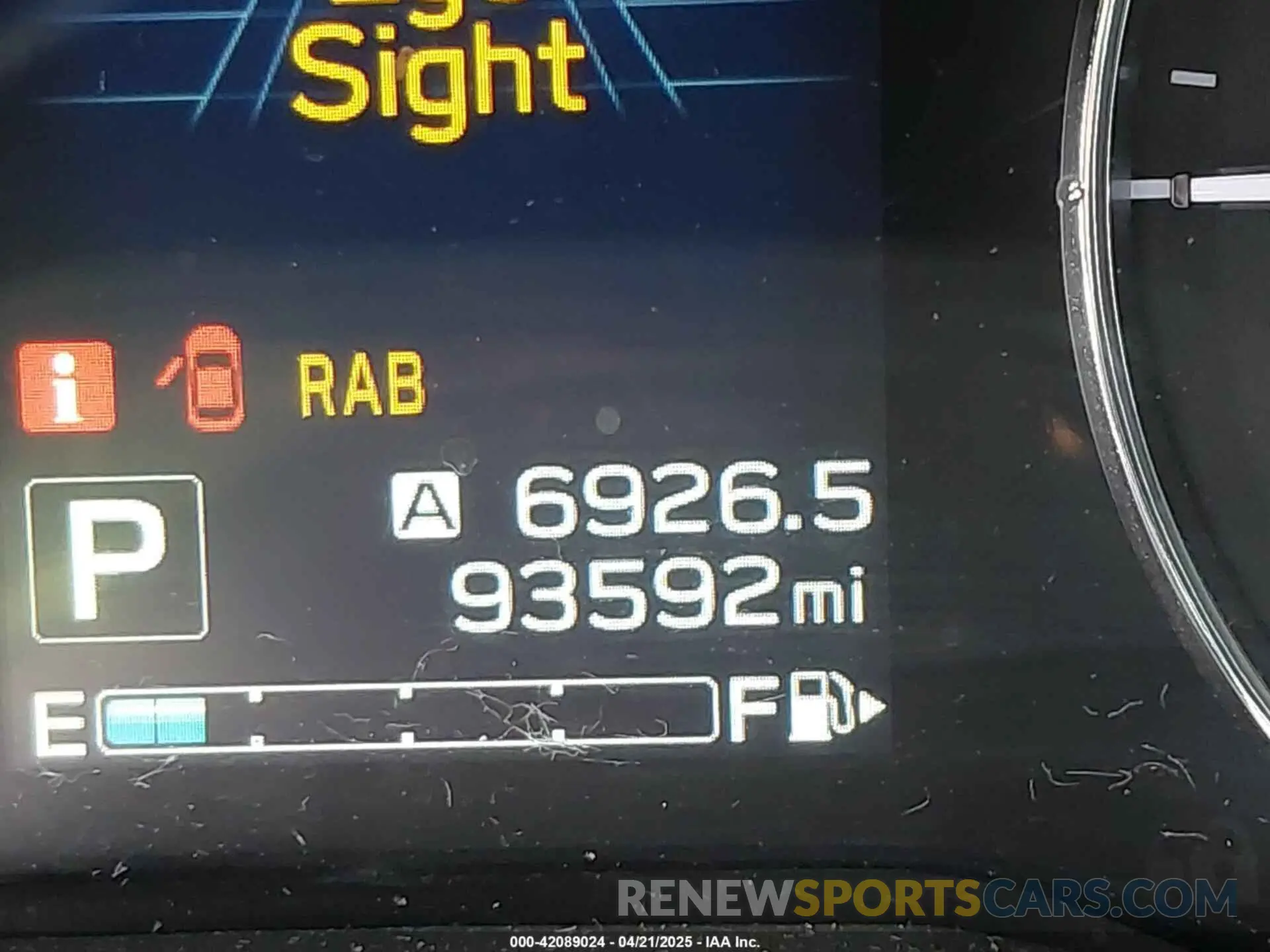 16 fotografías del automóvil dañado JF2GTANC6K8275554 SUBARU CROSSTREK 2019