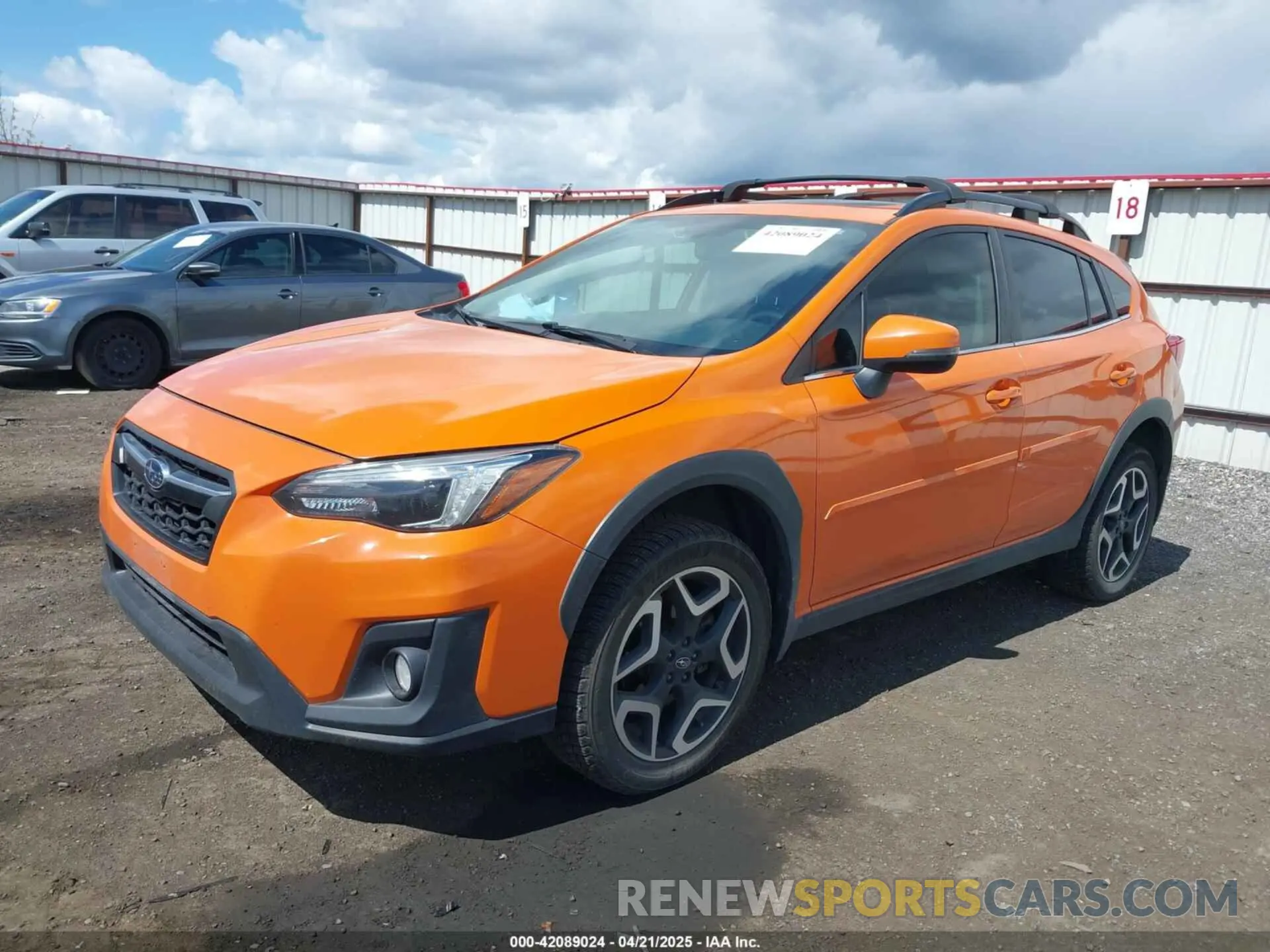 2 fotografías del automóvil dañado JF2GTANC6K8275554 SUBARU CROSSTREK 2019
