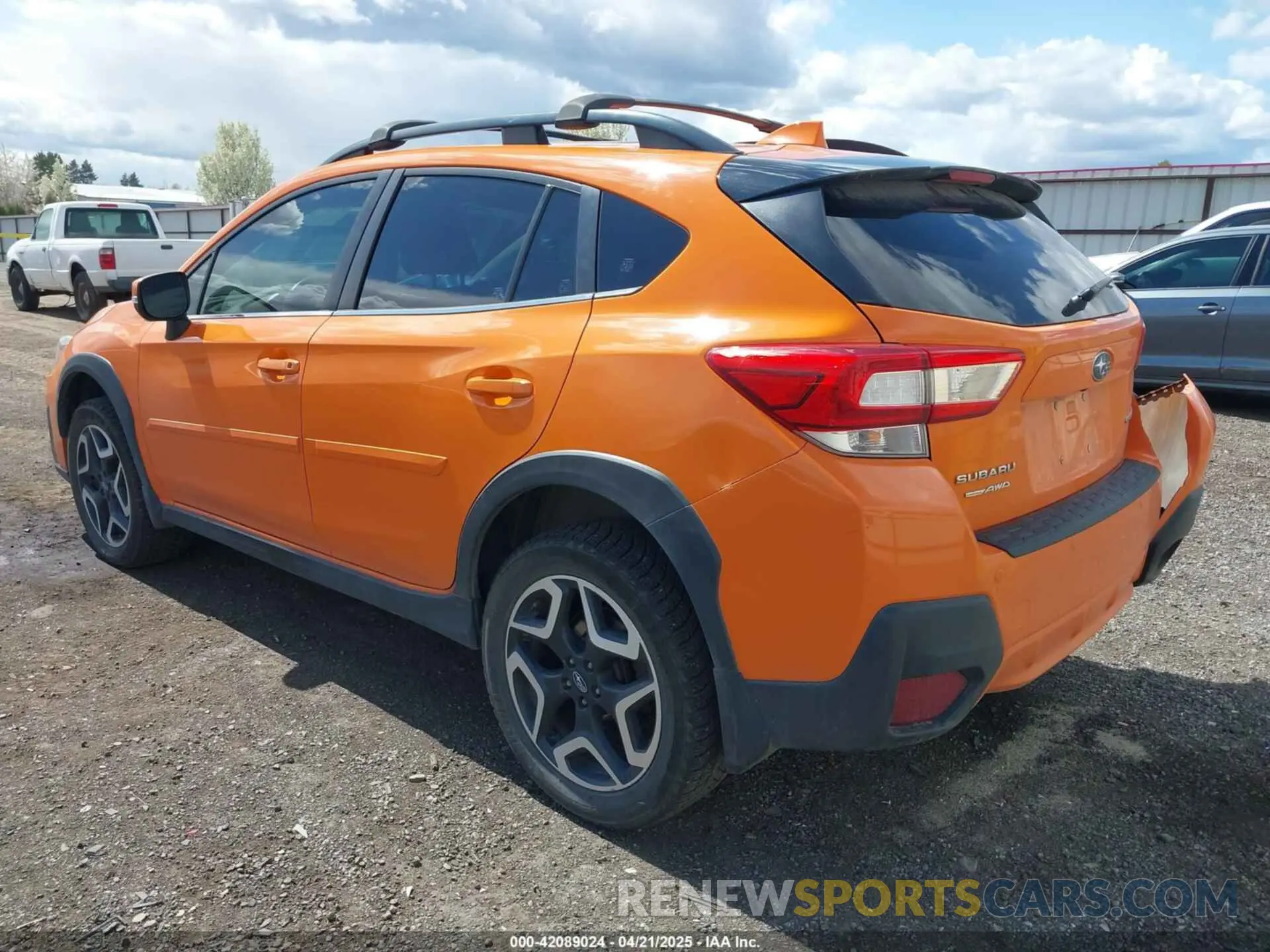 3 fotografías del automóvil dañado JF2GTANC6K8275554 SUBARU CROSSTREK 2019