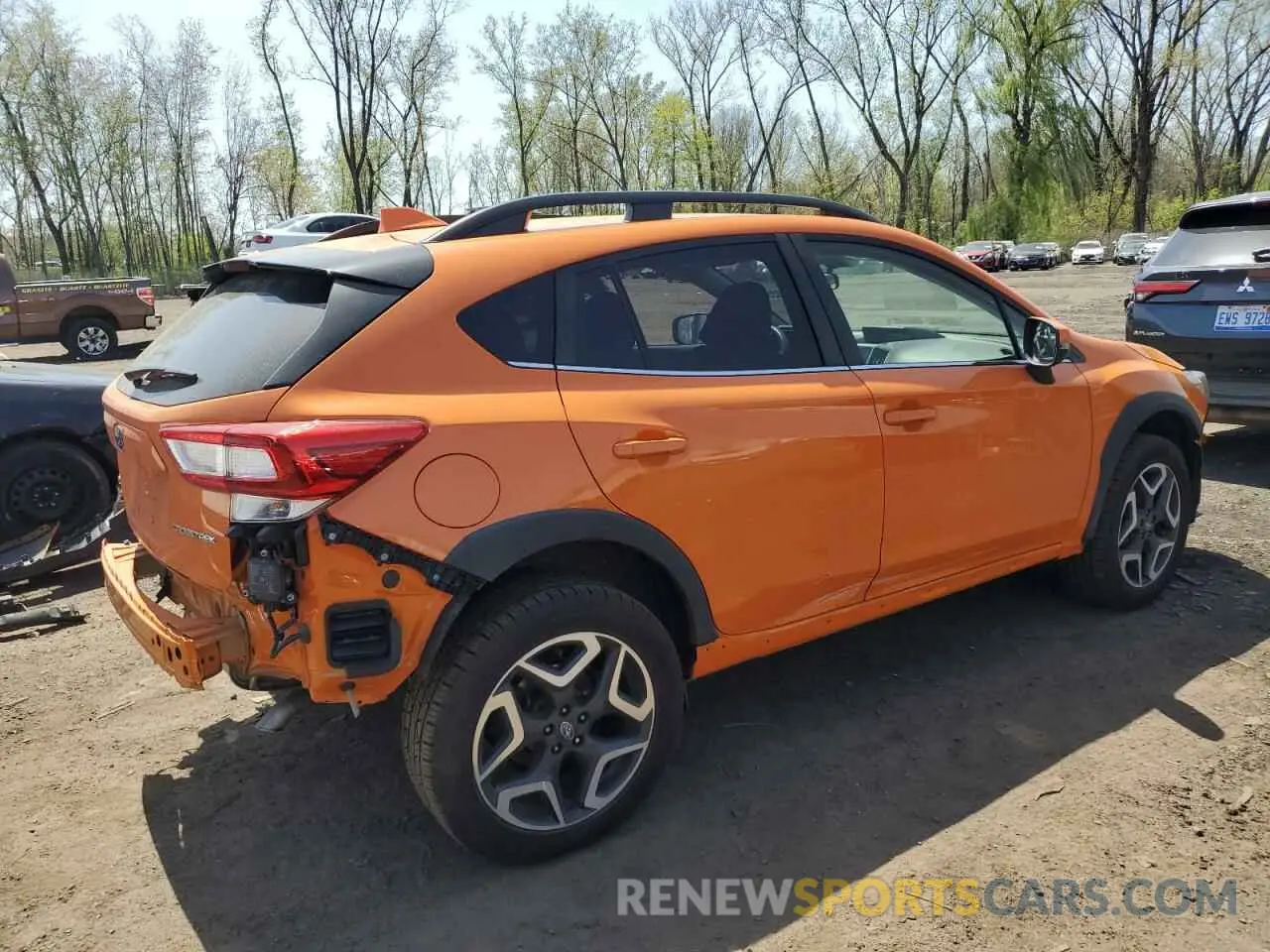 3 fotografías del automóvil dañado JF2GTANC7K8246838 SUBARU CROSSTREK 2019