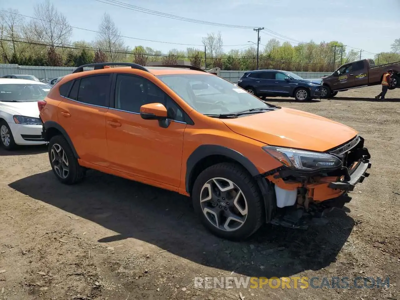 4 fotografías del automóvil dañado JF2GTANC7K8246838 SUBARU CROSSTREK 2019