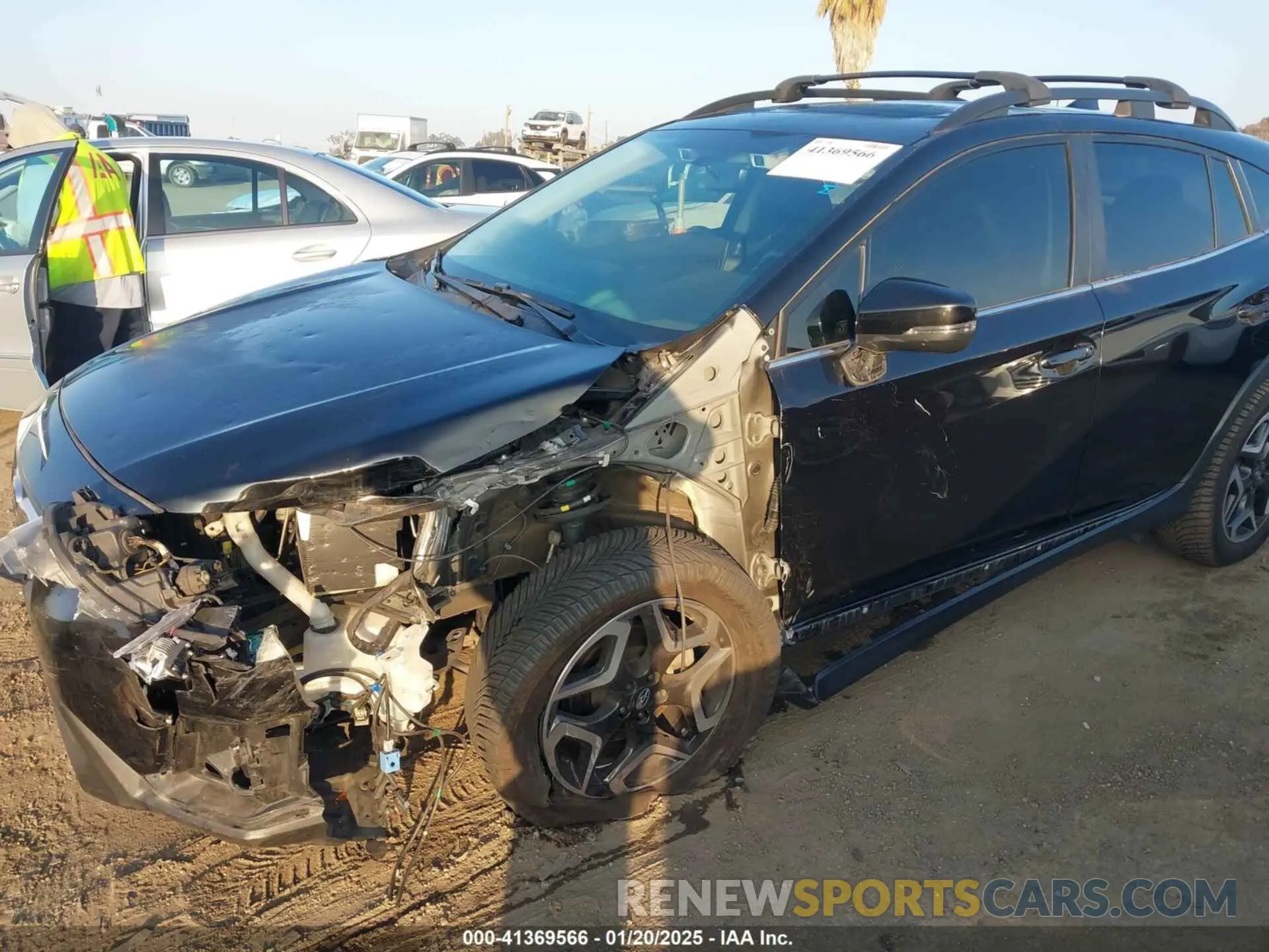 6 fotografías del automóvil dañado JF2GTANC7KH261050 SUBARU CROSSTREK 2019
