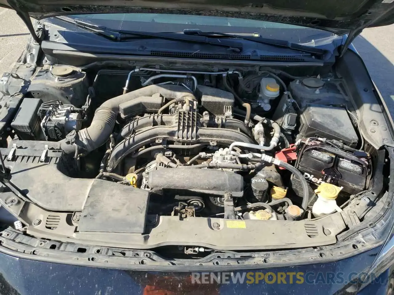 12 fotografías del automóvil dañado JF2GTANC7KH325782 SUBARU CROSSTREK 2019