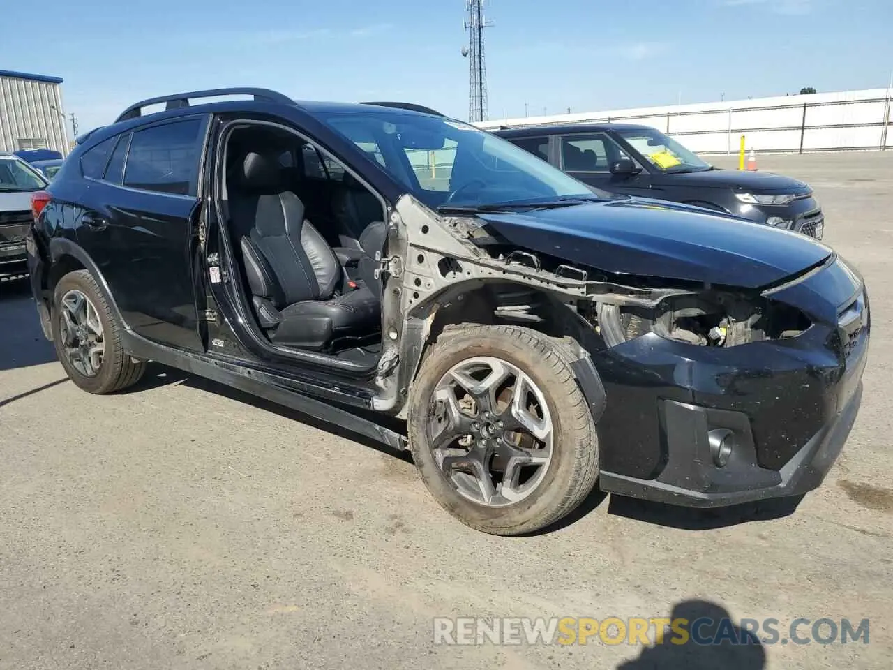 4 fotografías del automóvil dañado JF2GTANC7KH325782 SUBARU CROSSTREK 2019