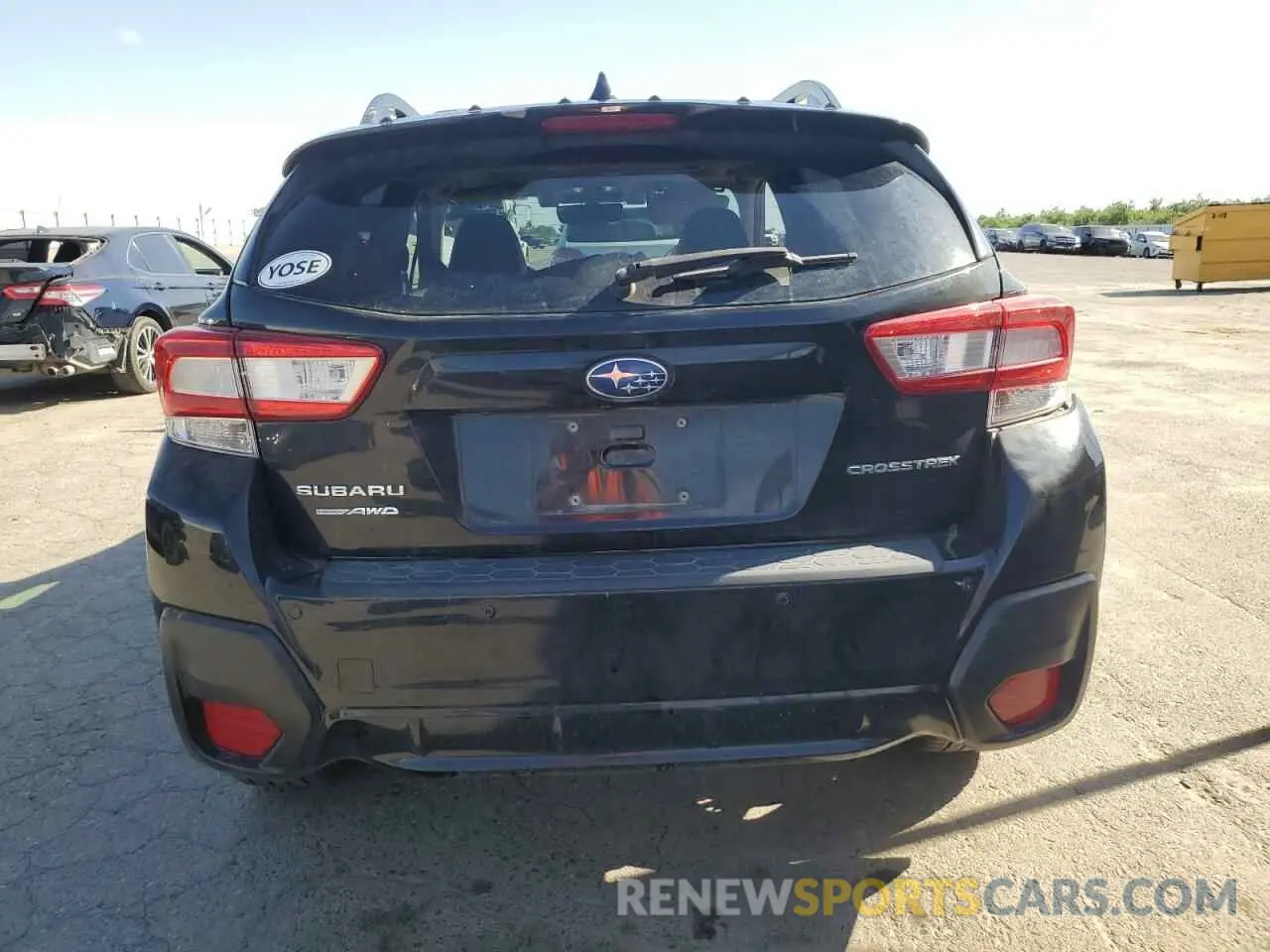 6 fotografías del automóvil dañado JF2GTANC7KH325782 SUBARU CROSSTREK 2019