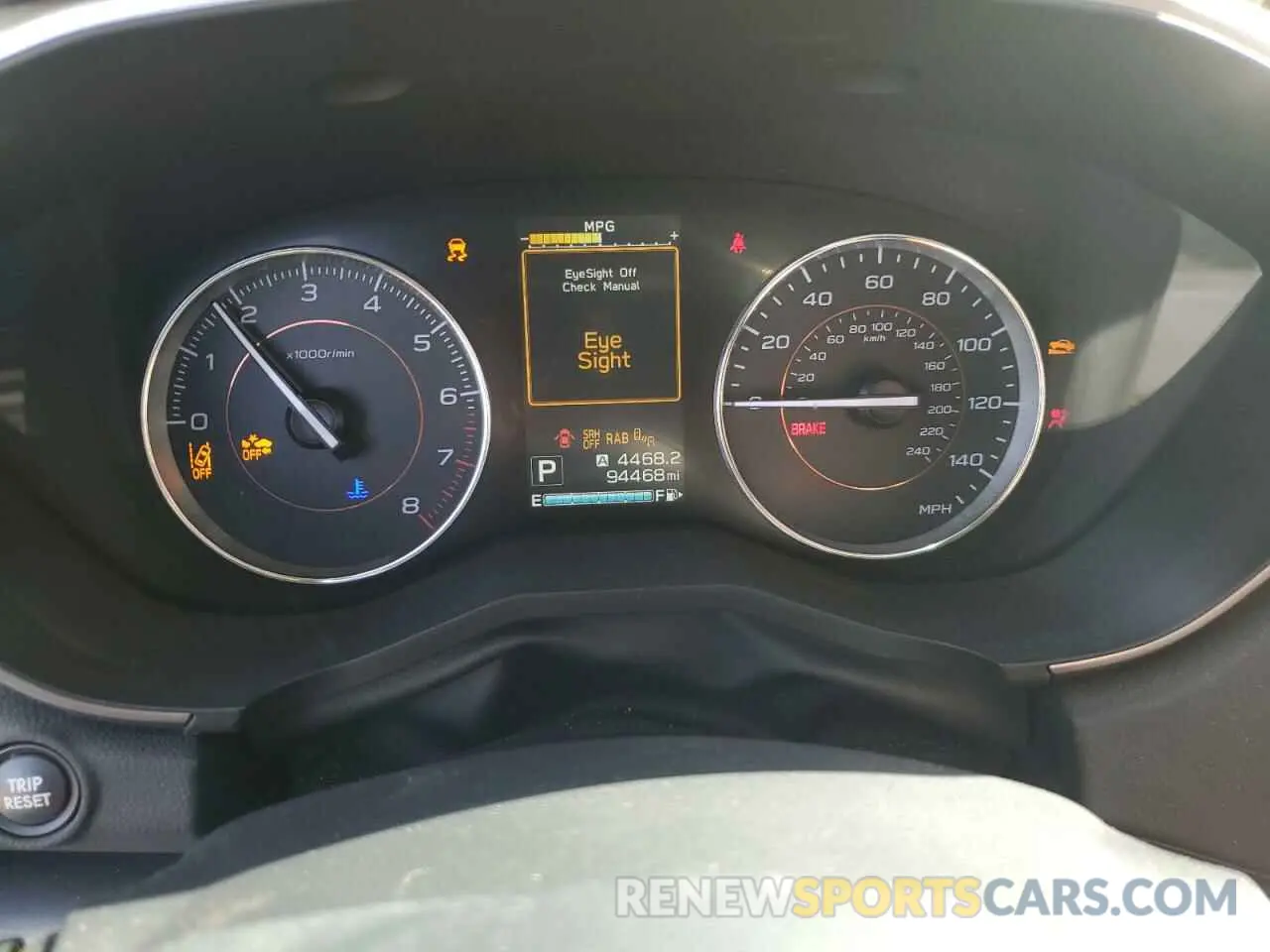 9 fotografías del automóvil dañado JF2GTANC7KH325782 SUBARU CROSSTREK 2019