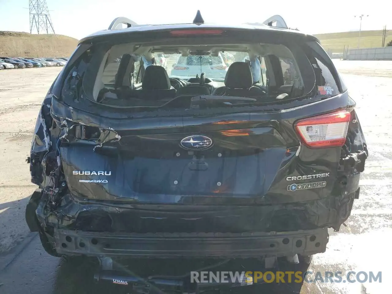 6 fotografías del automóvil dañado JF2GTANC9K8331230 SUBARU CROSSTREK 2019