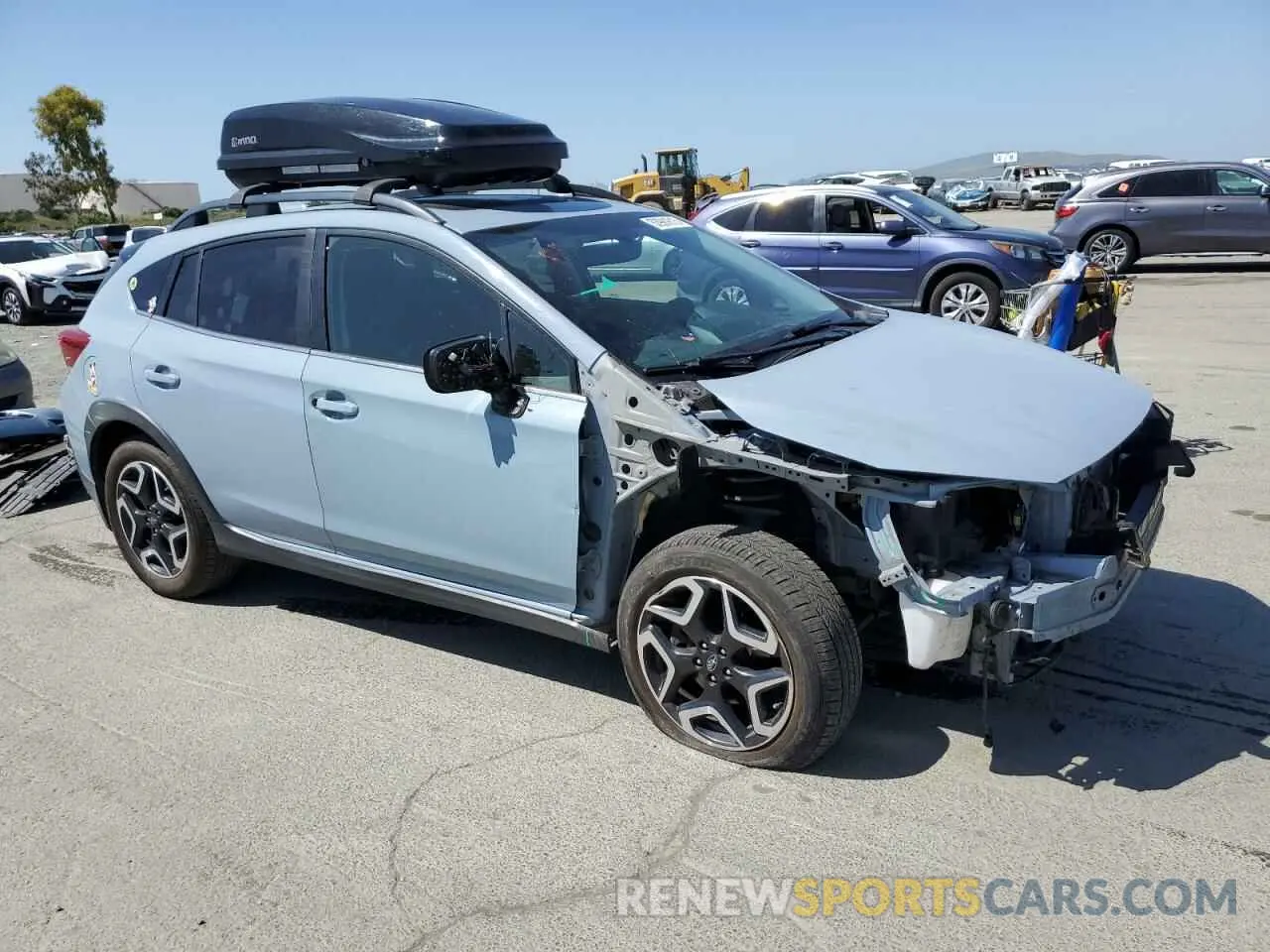 4 fotografías del automóvil dañado JF2GTANC9KH218233 SUBARU CROSSTREK 2019