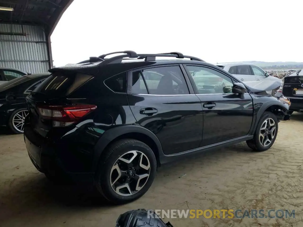 3 fotografías del automóvil dañado JF2GTANC9KH307896 SUBARU CROSSTREK 2019