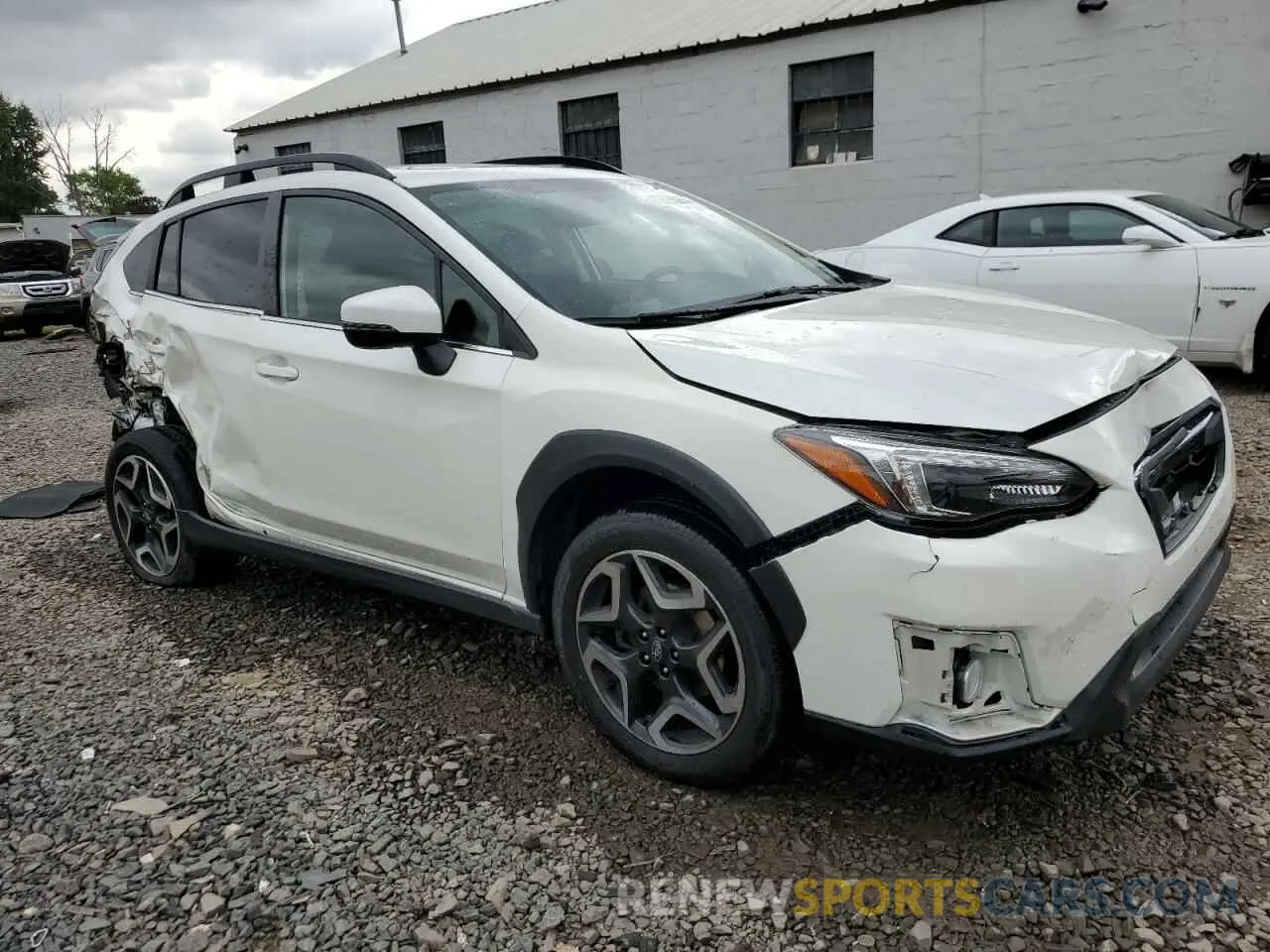 4 fotografías del automóvil dañado JF2GTANC9KH344348 SUBARU CROSSTREK 2019