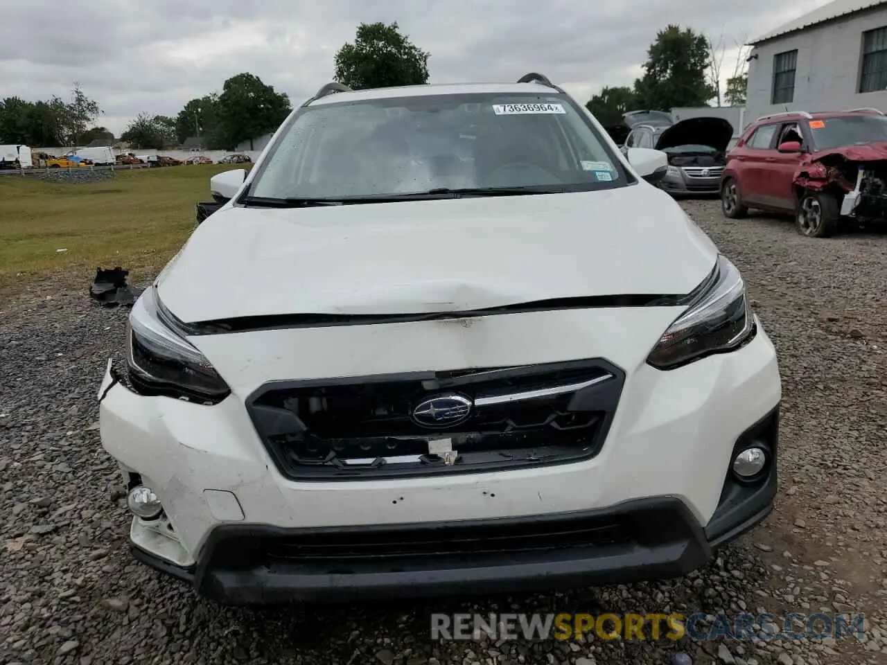 5 fotografías del automóvil dañado JF2GTANC9KH344348 SUBARU CROSSTREK 2019