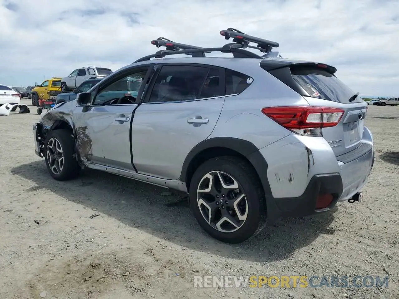 2 fotografías del automóvil dañado JF2GTANC9KH386941 SUBARU CROSSTREK 2019