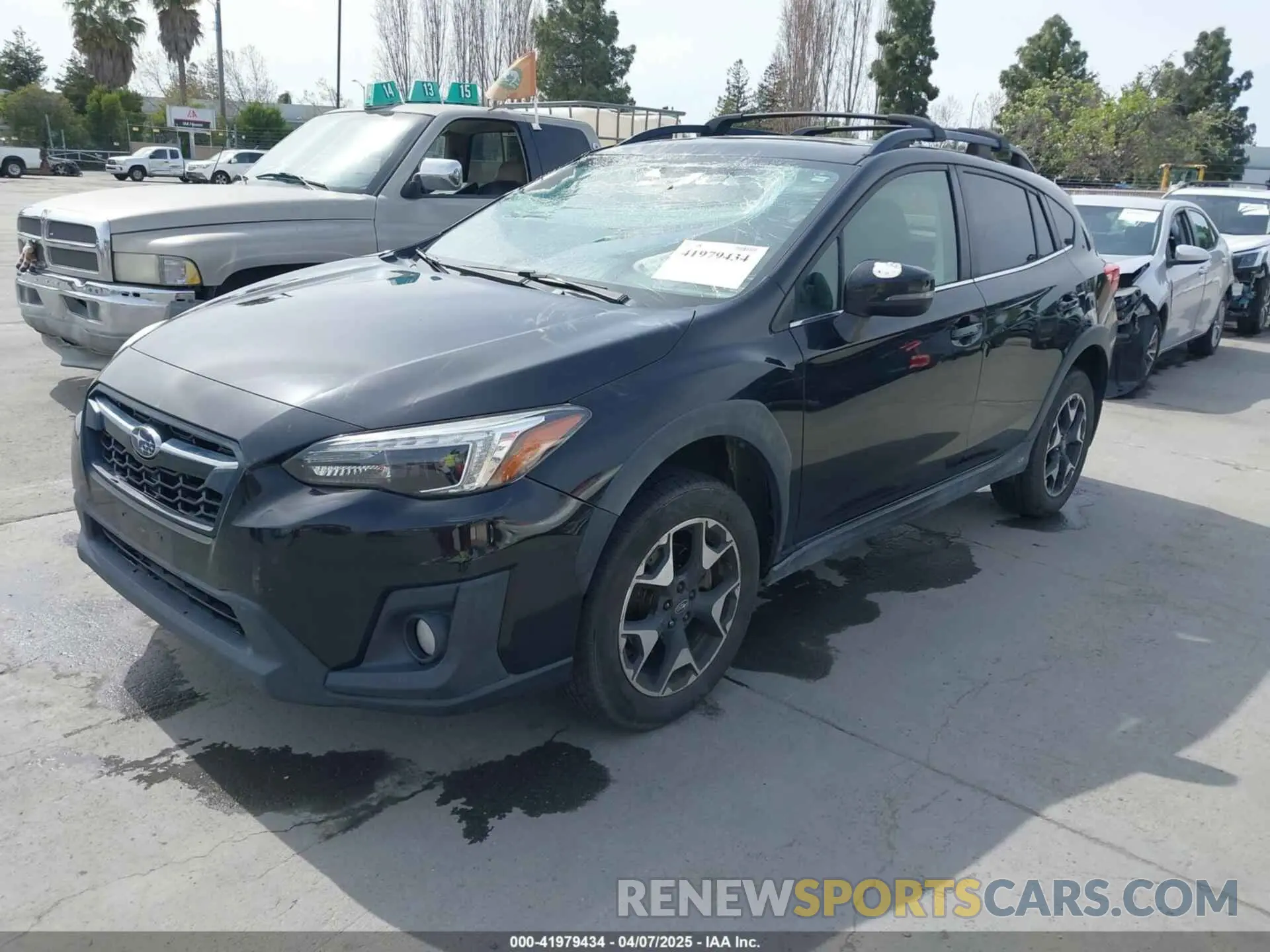 2 fotografías del automóvil dañado JF2GTANCXKH305493 SUBARU CROSSTREK 2019