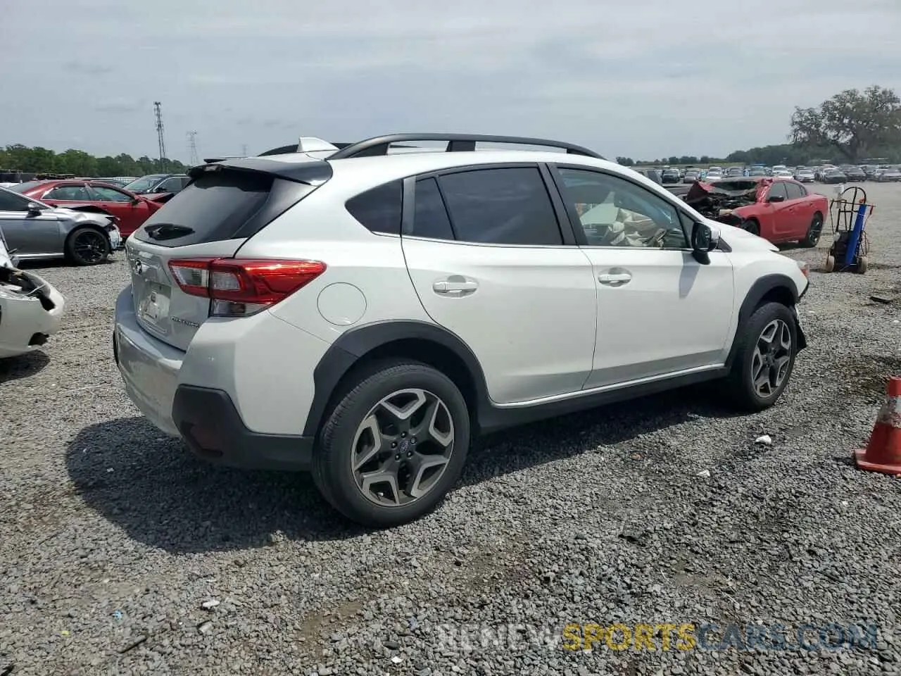 3 fotografías del automóvil dañado JF2GTANCXKH310998 SUBARU CROSSTREK 2019