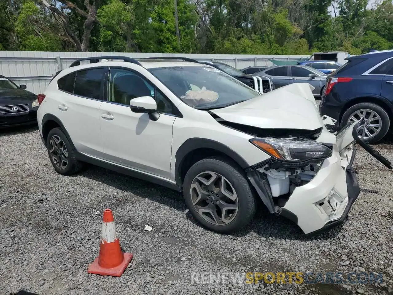 4 fotografías del automóvil dañado JF2GTANCXKH310998 SUBARU CROSSTREK 2019