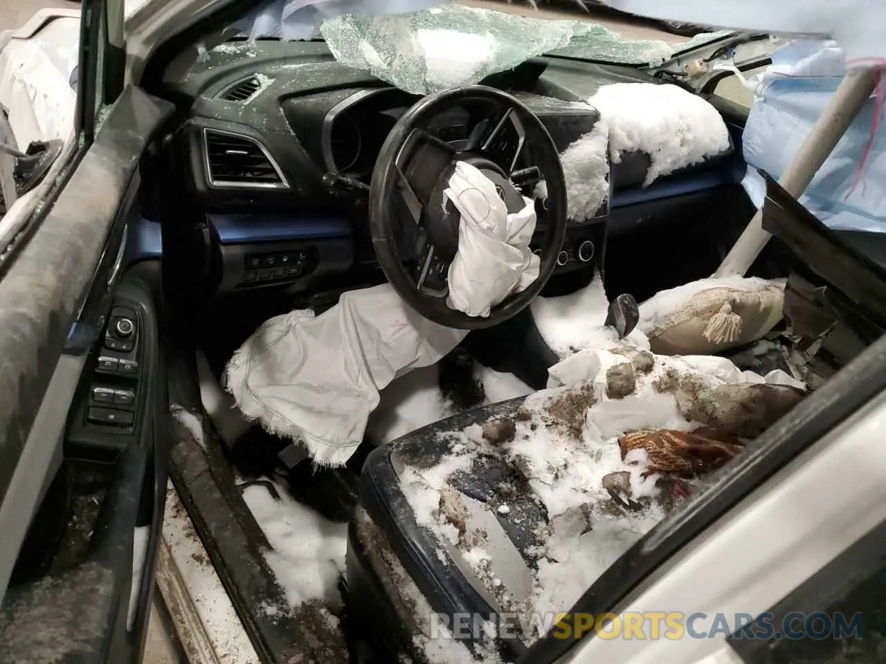 8 fotografías del automóvil dañado JF2GTDEC5KH395086 SUBARU CROSSTREK 2019