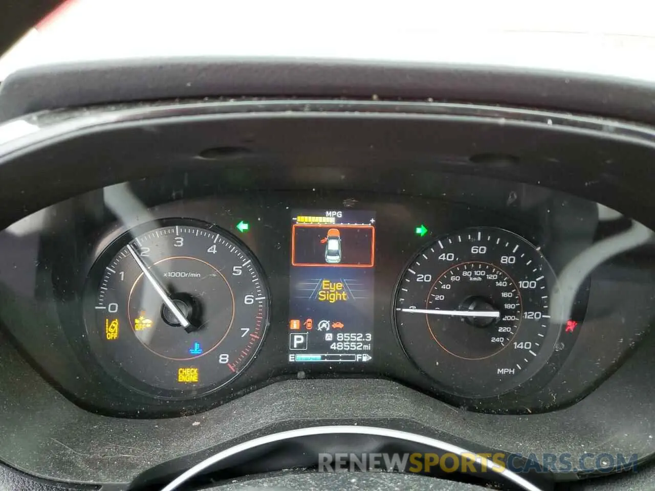 9 fotografías del automóvil dañado JF2GTABC0L8229773 SUBARU CROSSTREK 2020