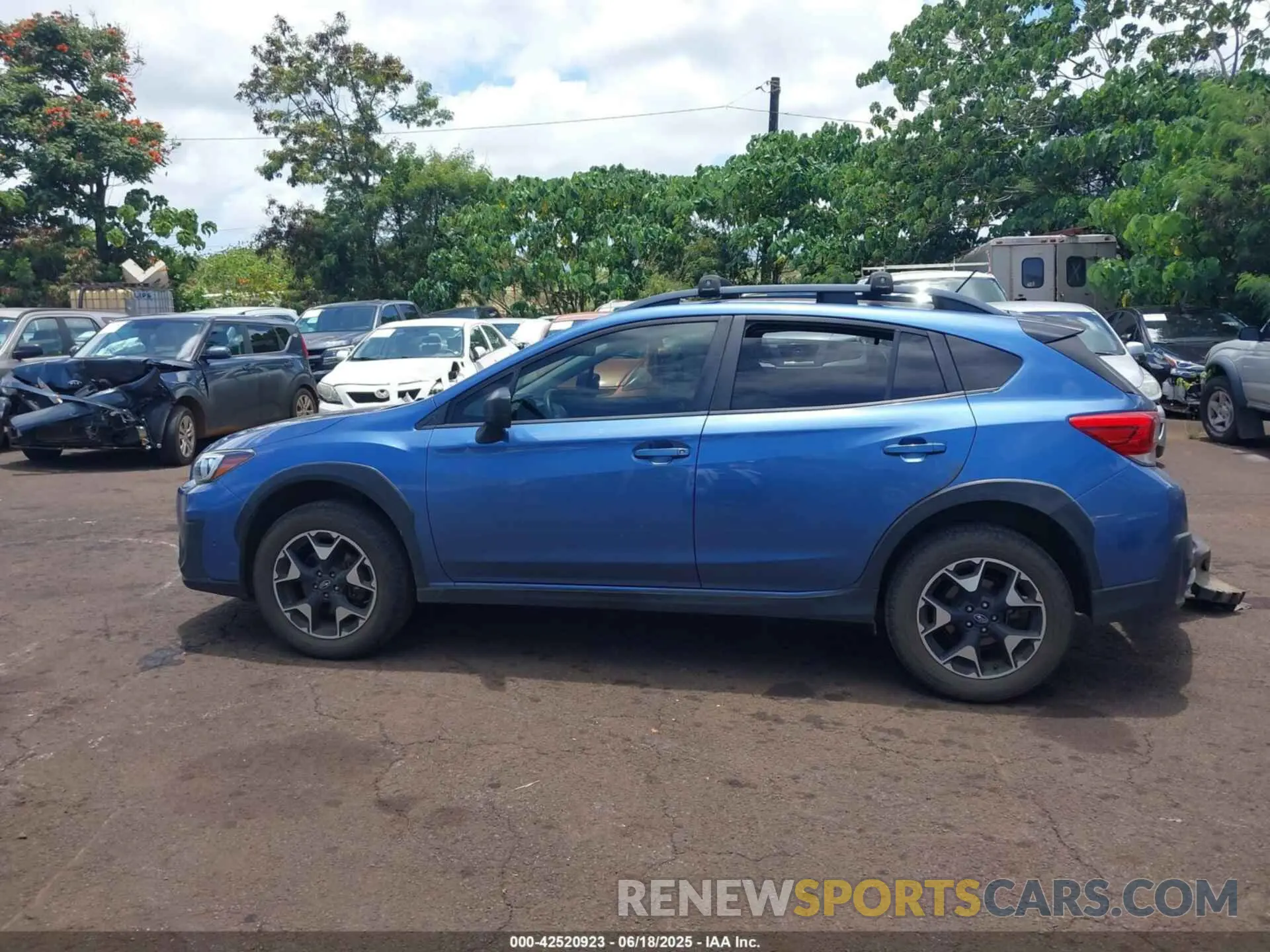14 fotografías del automóvil dañado JF2GTABC0LH215419 SUBARU CROSSTREK 2020