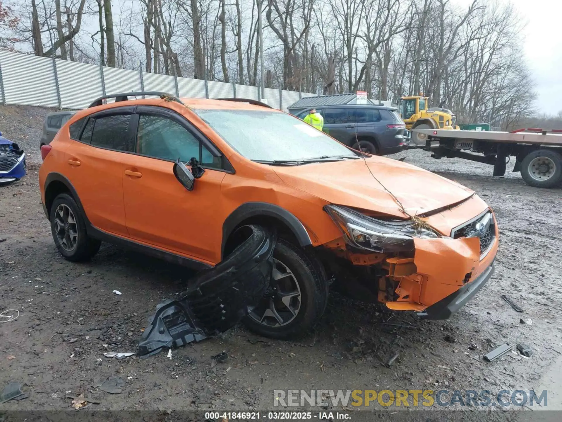 1 fotografías del automóvil dañado JF2GTABC2LH205524 SUBARU CROSSTREK 2020