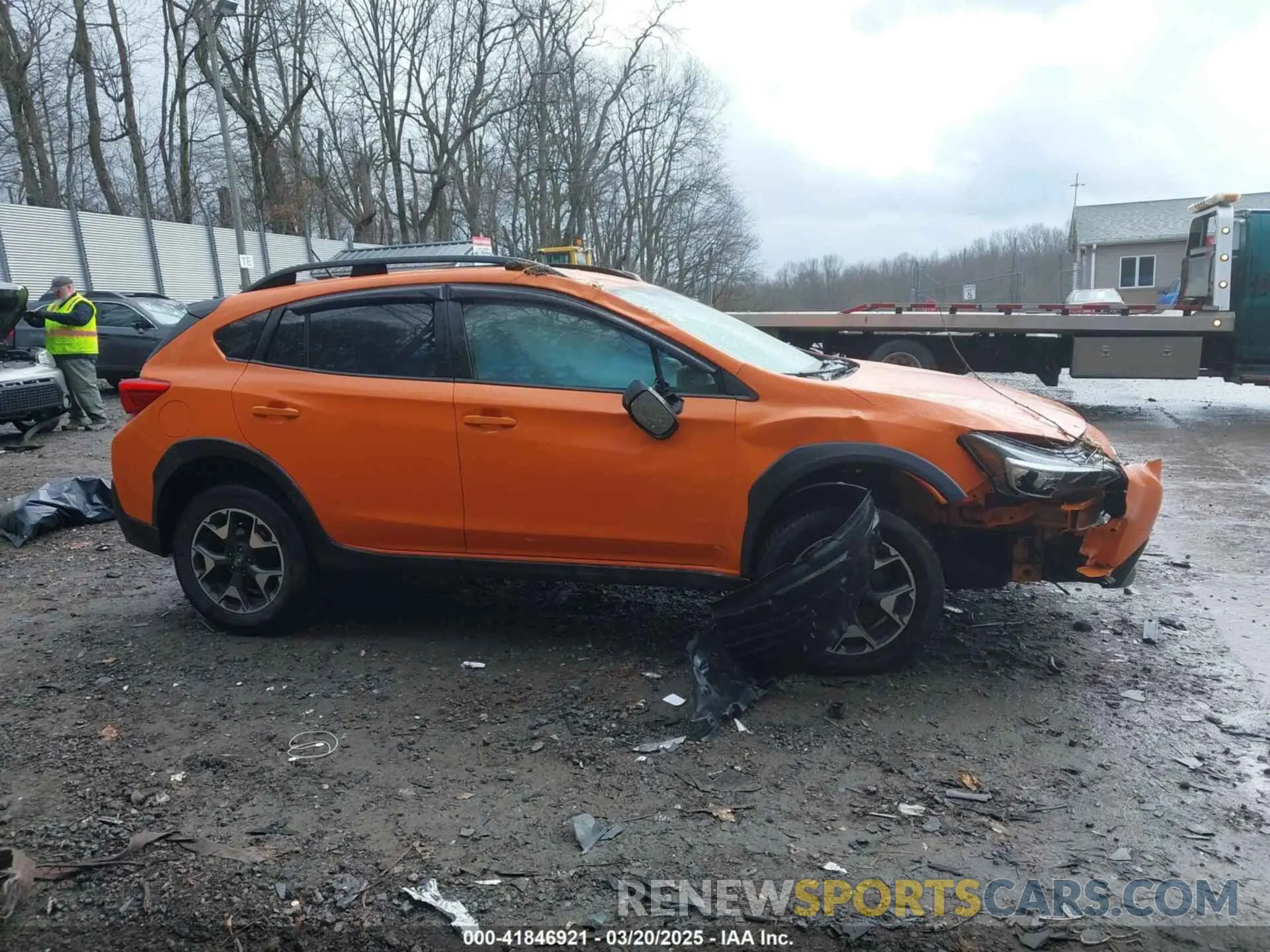14 fotografías del automóvil dañado JF2GTABC2LH205524 SUBARU CROSSTREK 2020