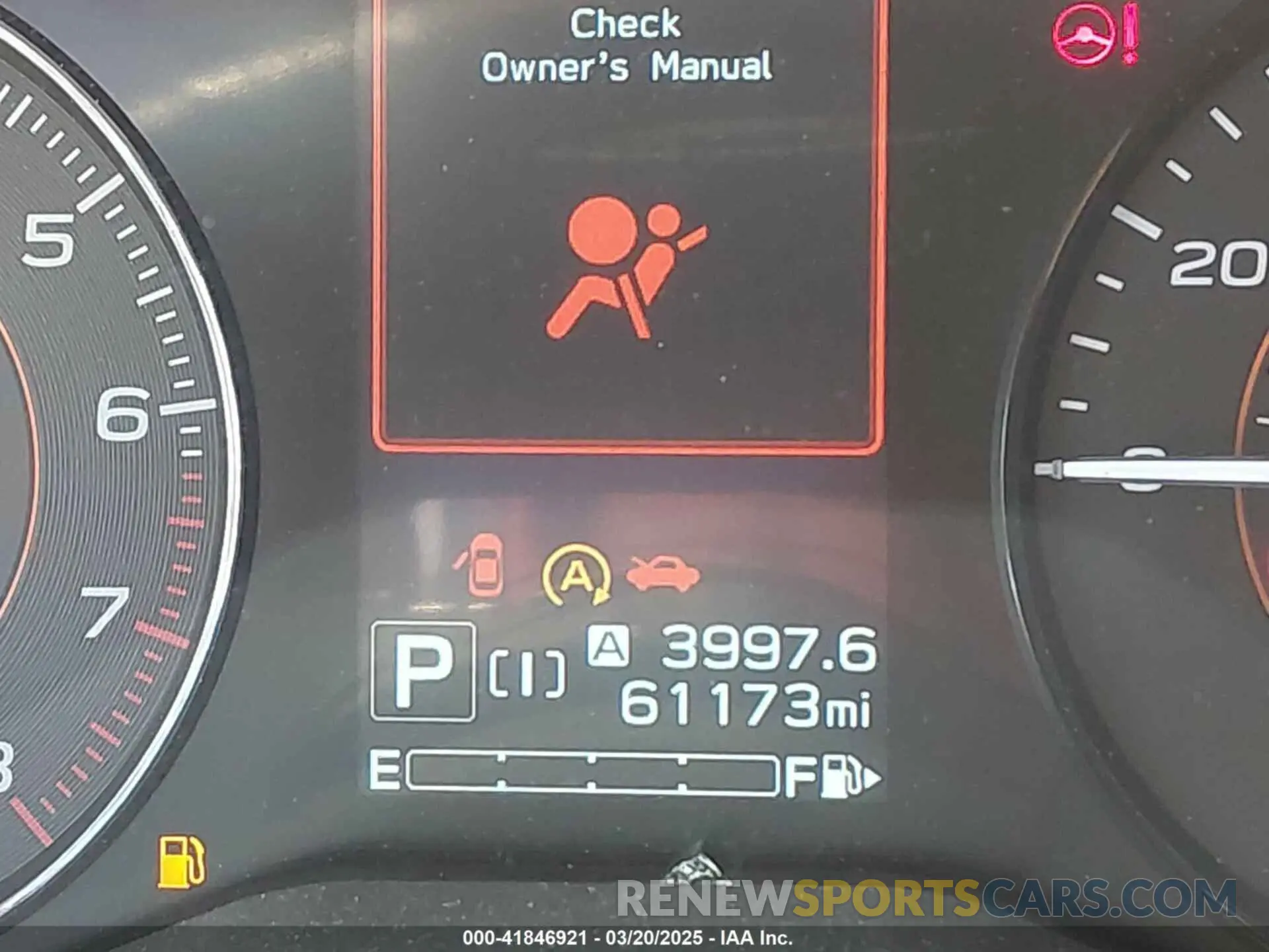 16 fotografías del automóvil dañado JF2GTABC2LH205524 SUBARU CROSSTREK 2020