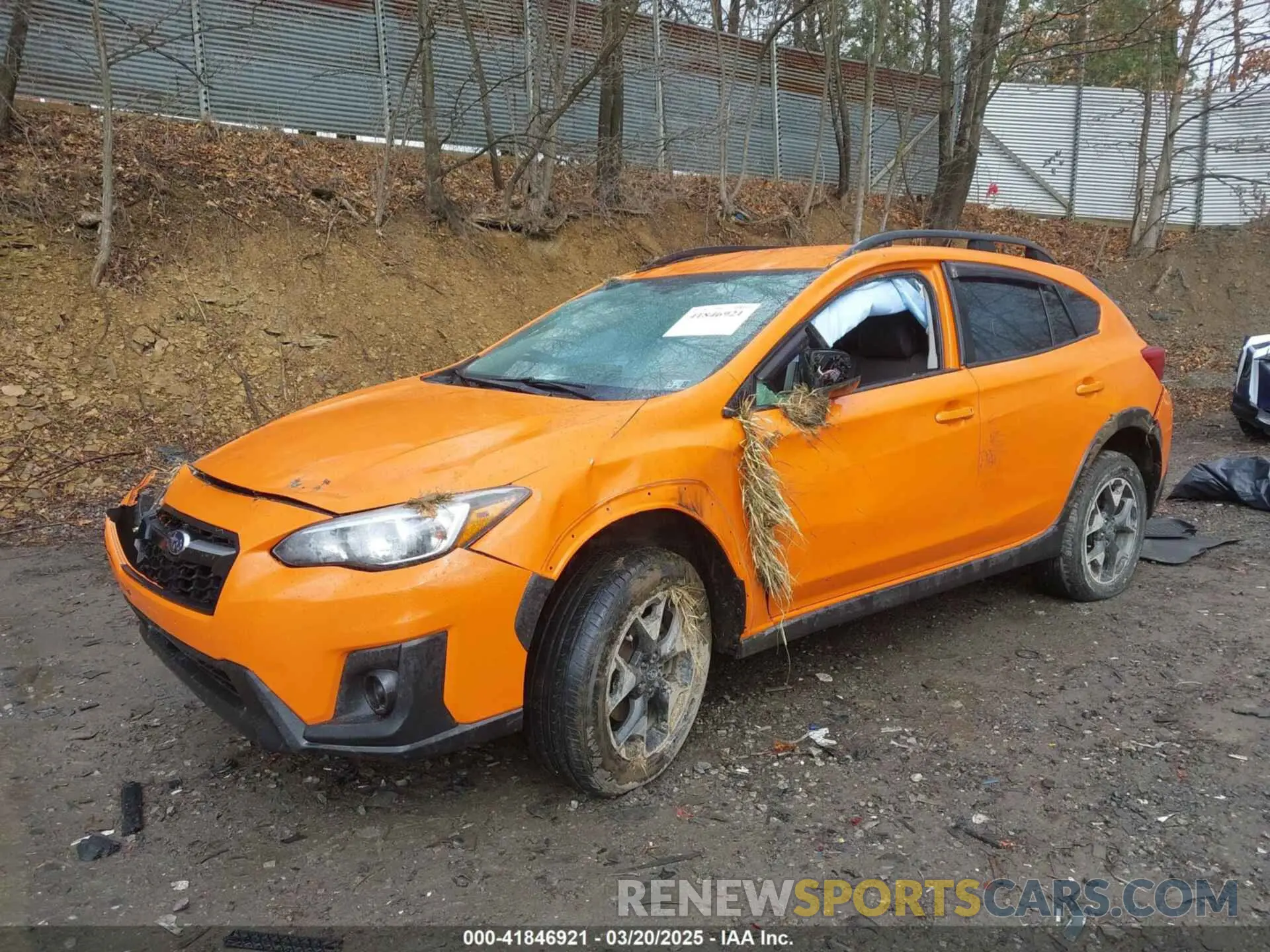 2 fotografías del automóvil dañado JF2GTABC2LH205524 SUBARU CROSSTREK 2020