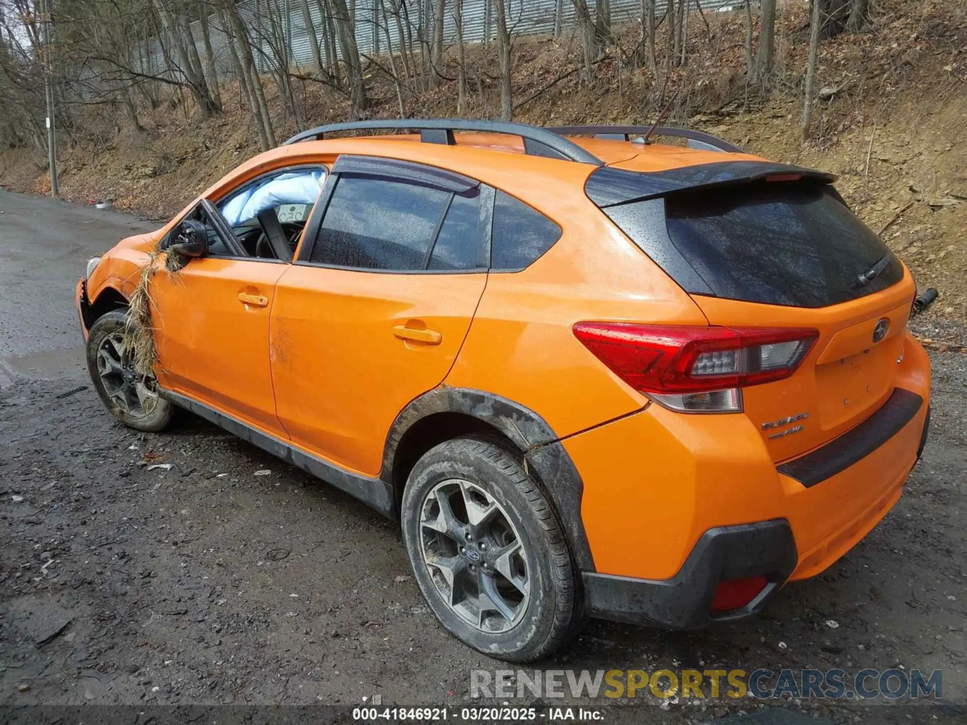 3 fotografías del automóvil dañado JF2GTABC2LH205524 SUBARU CROSSTREK 2020