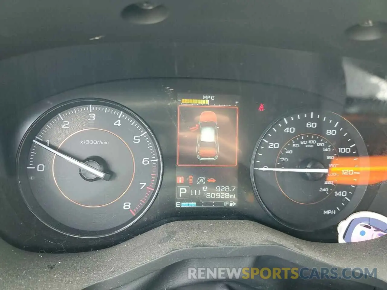 9 fotografías del automóvil dañado JF2GTABC6L8271607 SUBARU CROSSTREK 2020