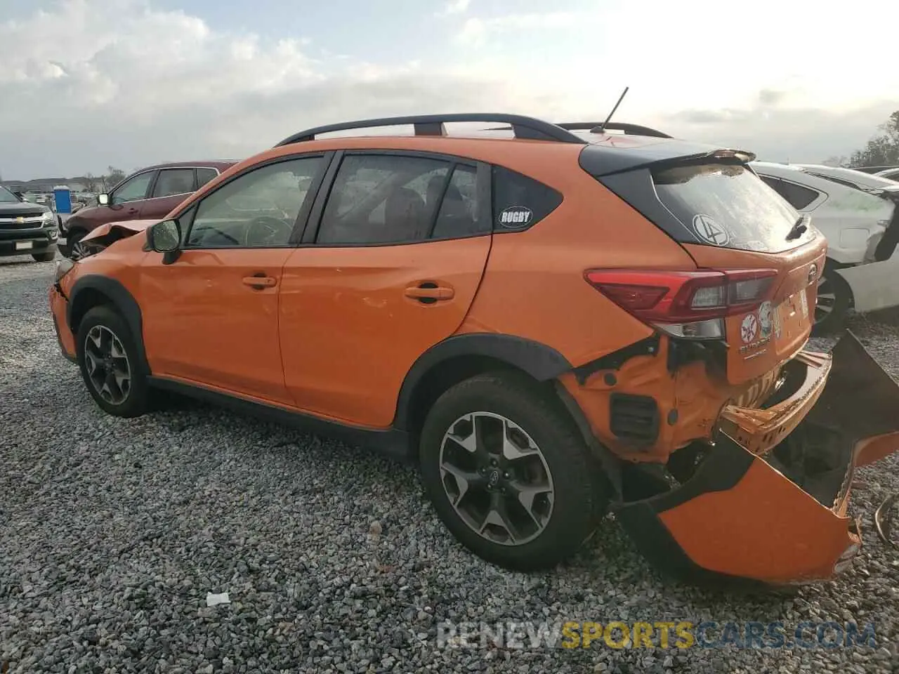 2 fotografías del automóvil dañado JF2GTABC7L8227342 SUBARU CROSSTREK 2020