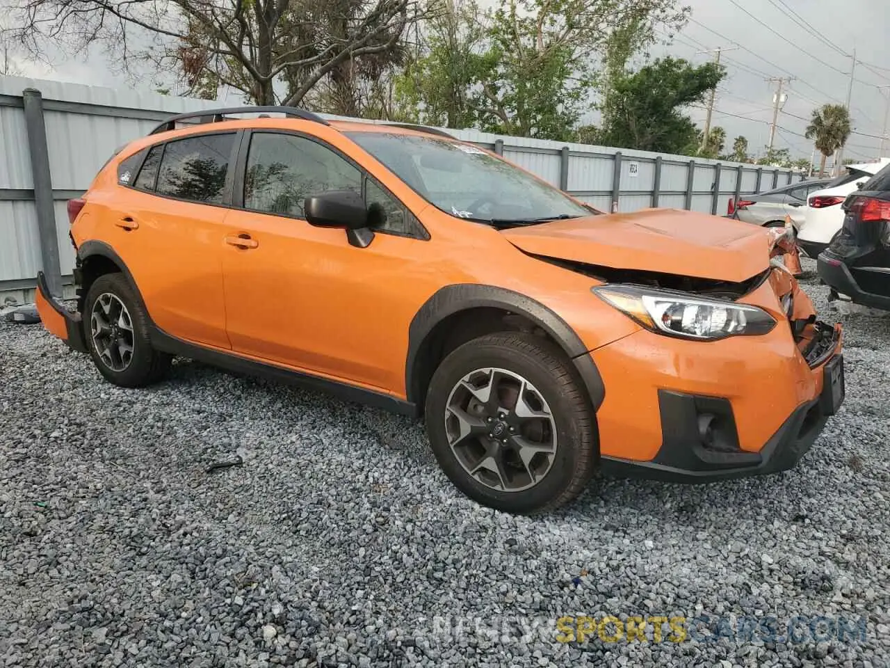 4 fotografías del automóvil dañado JF2GTABC7L8227342 SUBARU CROSSTREK 2020