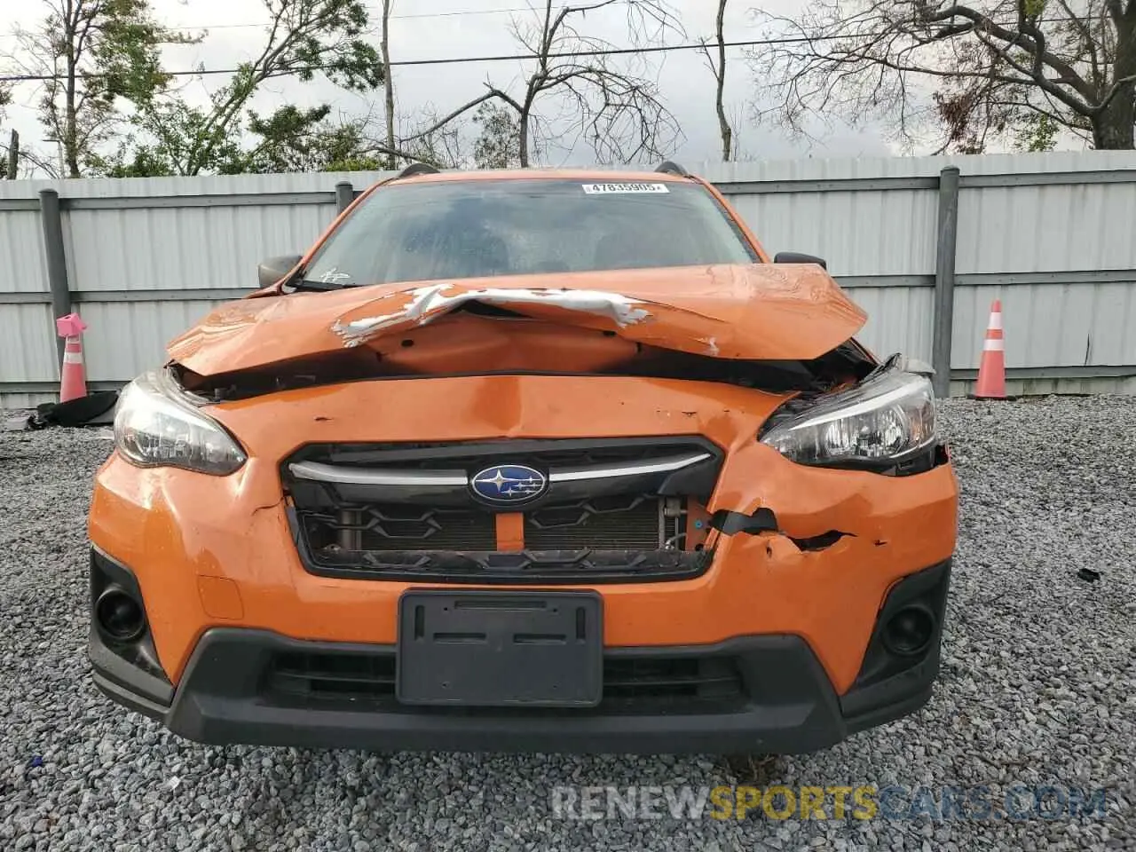 5 fotografías del automóvil dañado JF2GTABC7L8227342 SUBARU CROSSTREK 2020