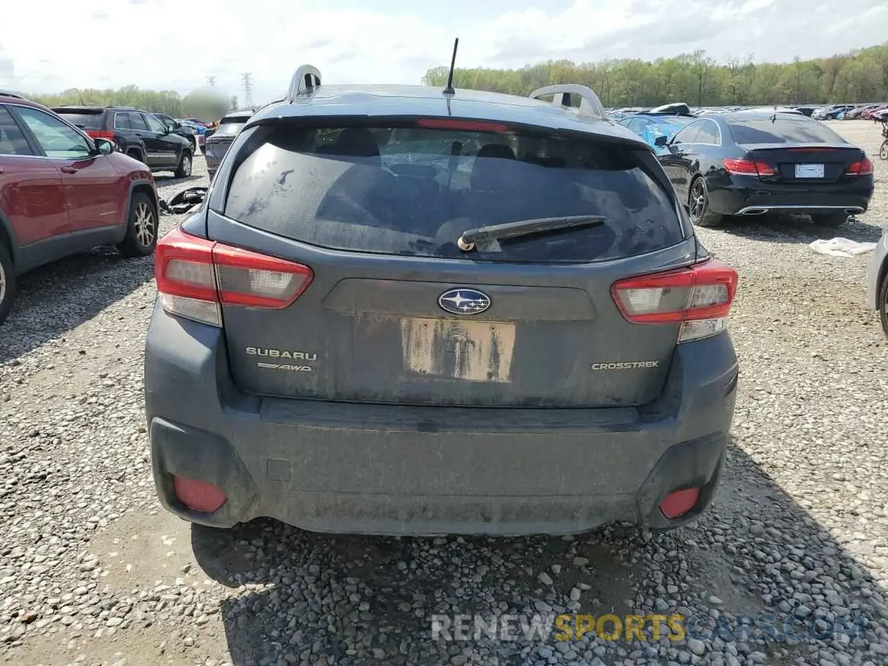 6 fotografías del automóvil dañado JF2GTABC9LH243994 SUBARU CROSSTREK 2020