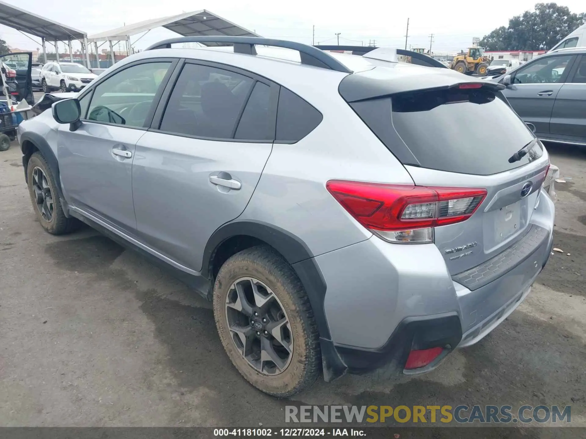 3 fotografías del automóvil dañado JF2GTACC2LG267462 SUBARU CROSSTREK 2020