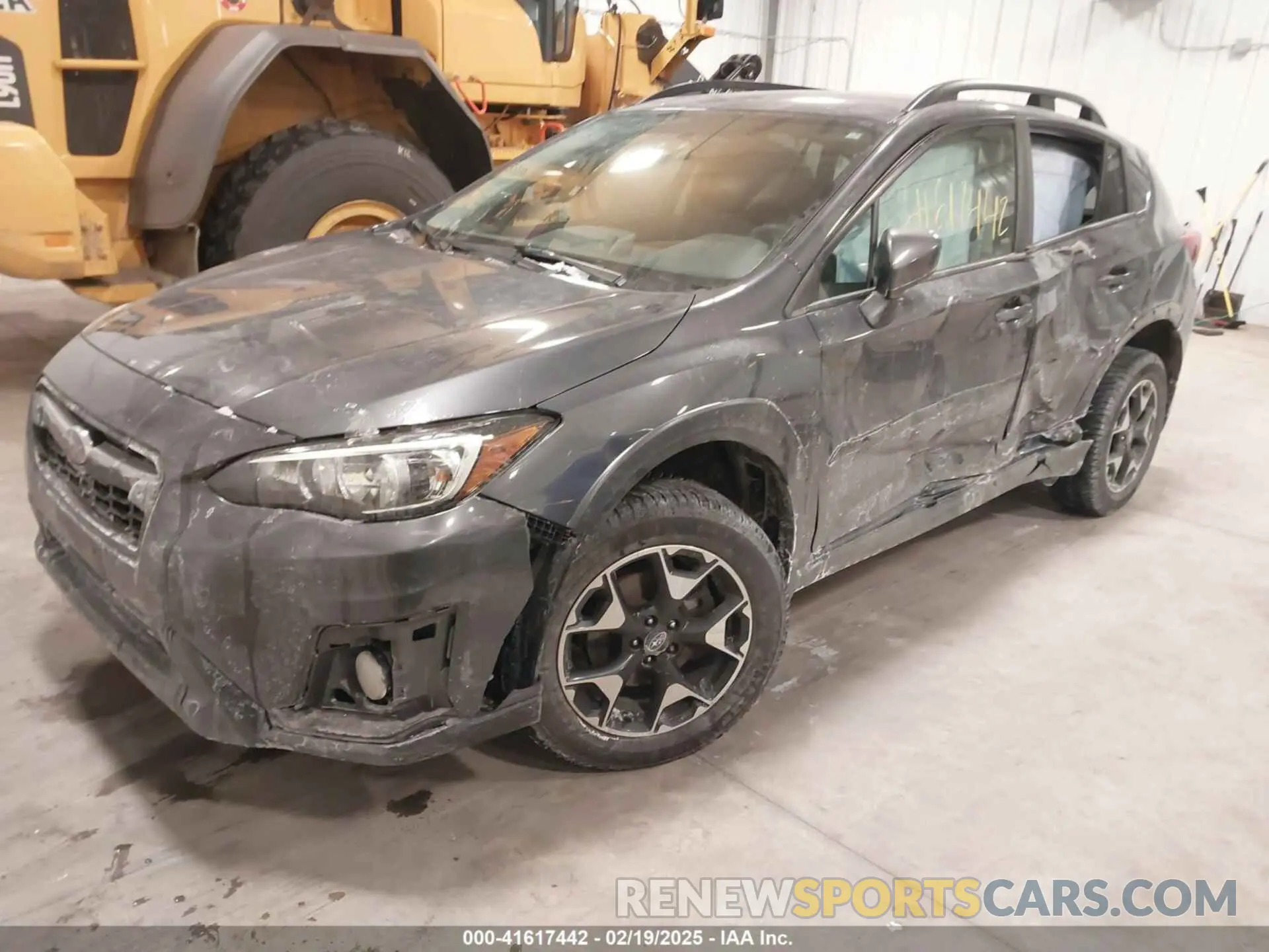 2 fotografías del automóvil dañado JF2GTACC3L9235513 SUBARU CROSSTREK 2020