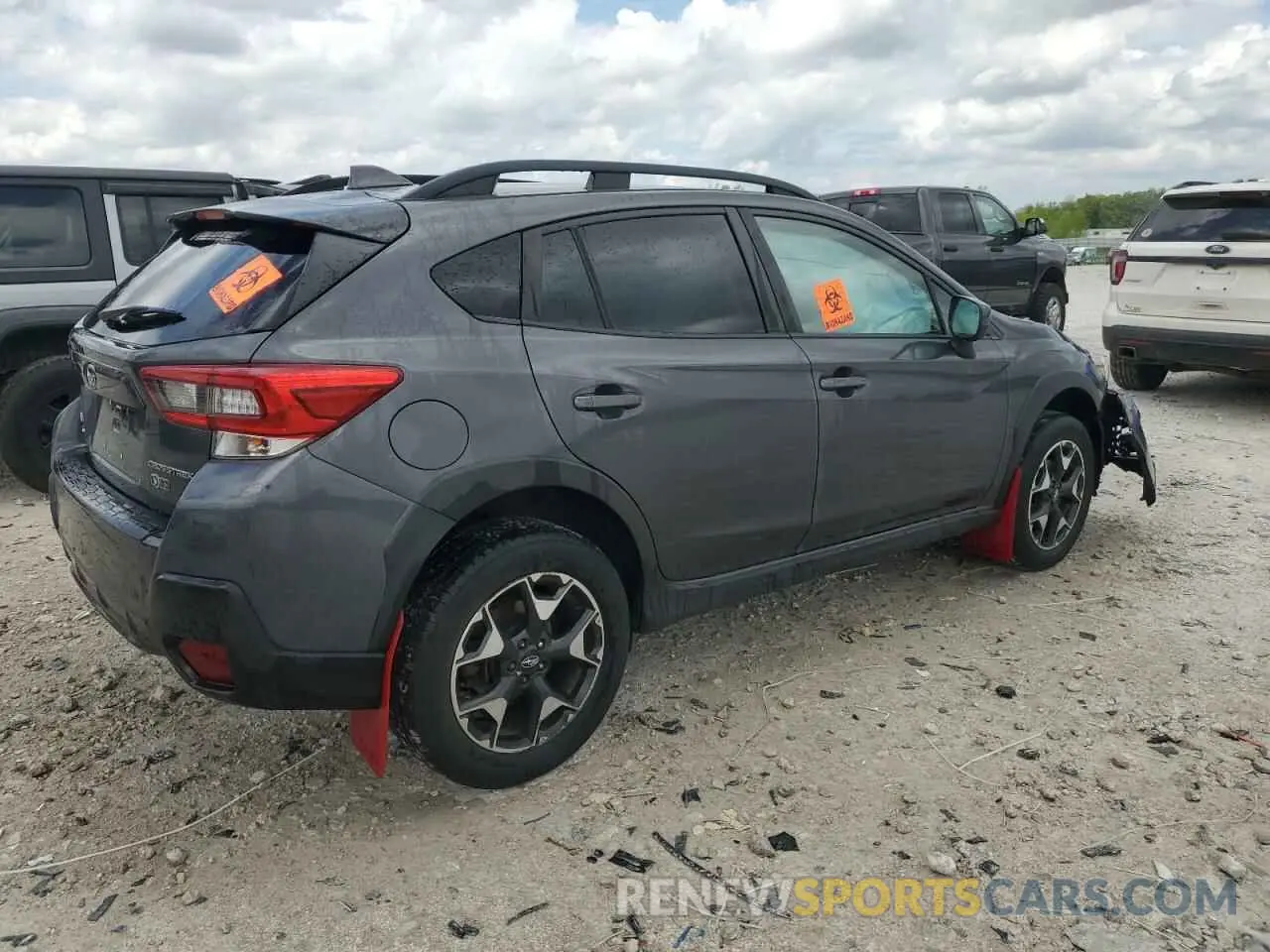 3 fotografías del automóvil dañado JF2GTAEC0L8260887 SUBARU CROSSTREK 2020