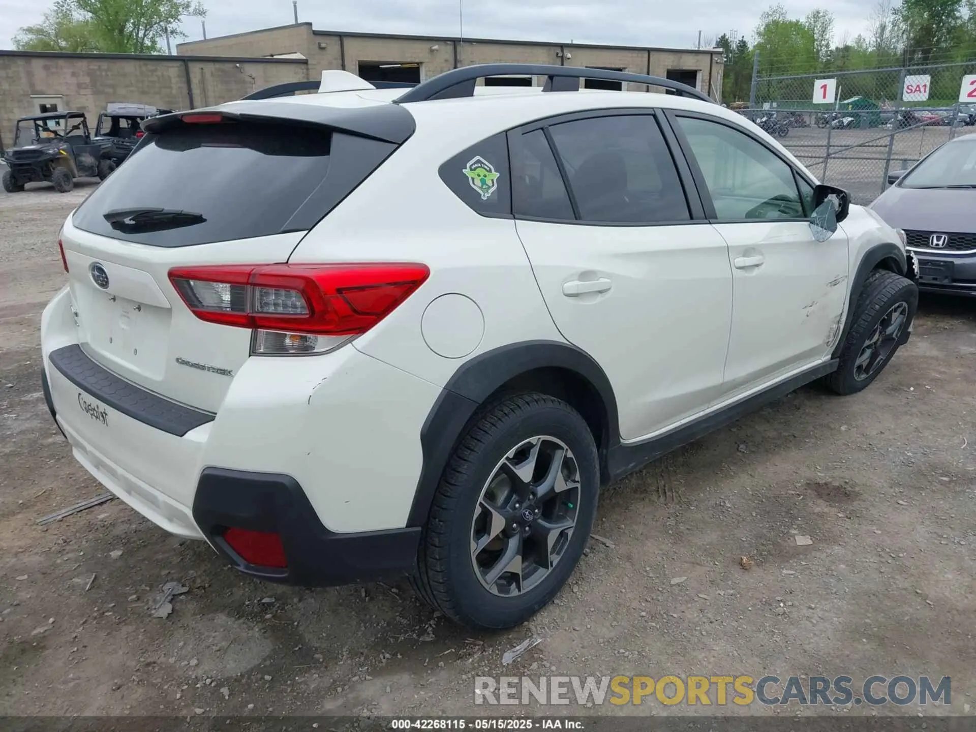 4 fotografías del automóvil dañado JF2GTAEC1L8244259 SUBARU CROSSTREK 2020