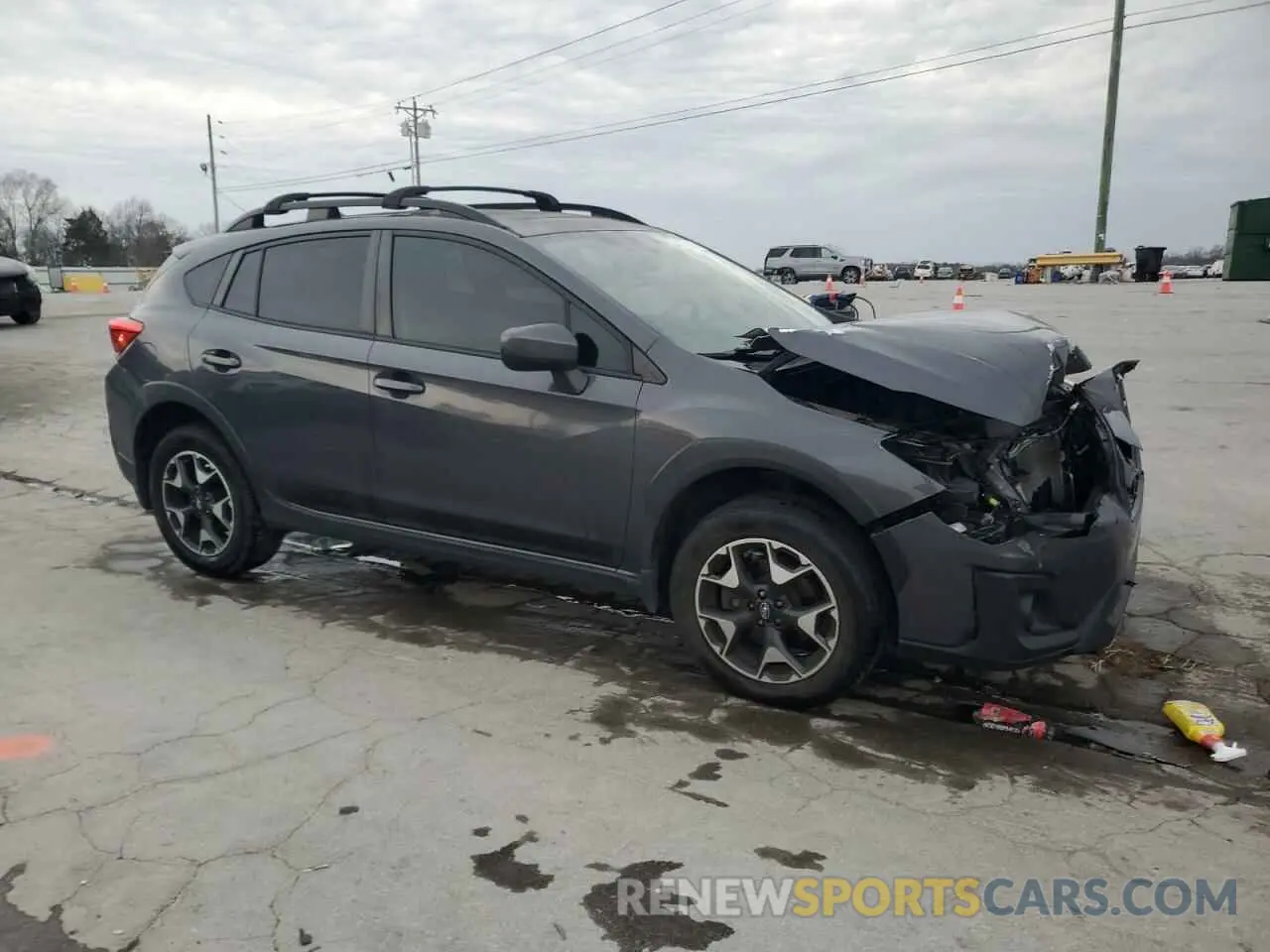 4 fotografías del automóvil dañado JF2GTAEC2L8225834 SUBARU CROSSTREK 2020