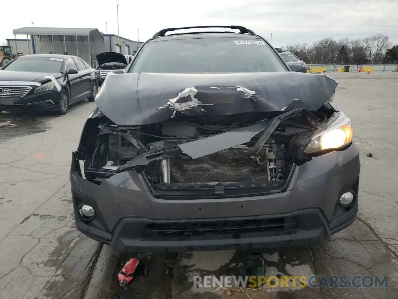 5 fotografías del automóvil dañado JF2GTAEC2L8225834 SUBARU CROSSTREK 2020