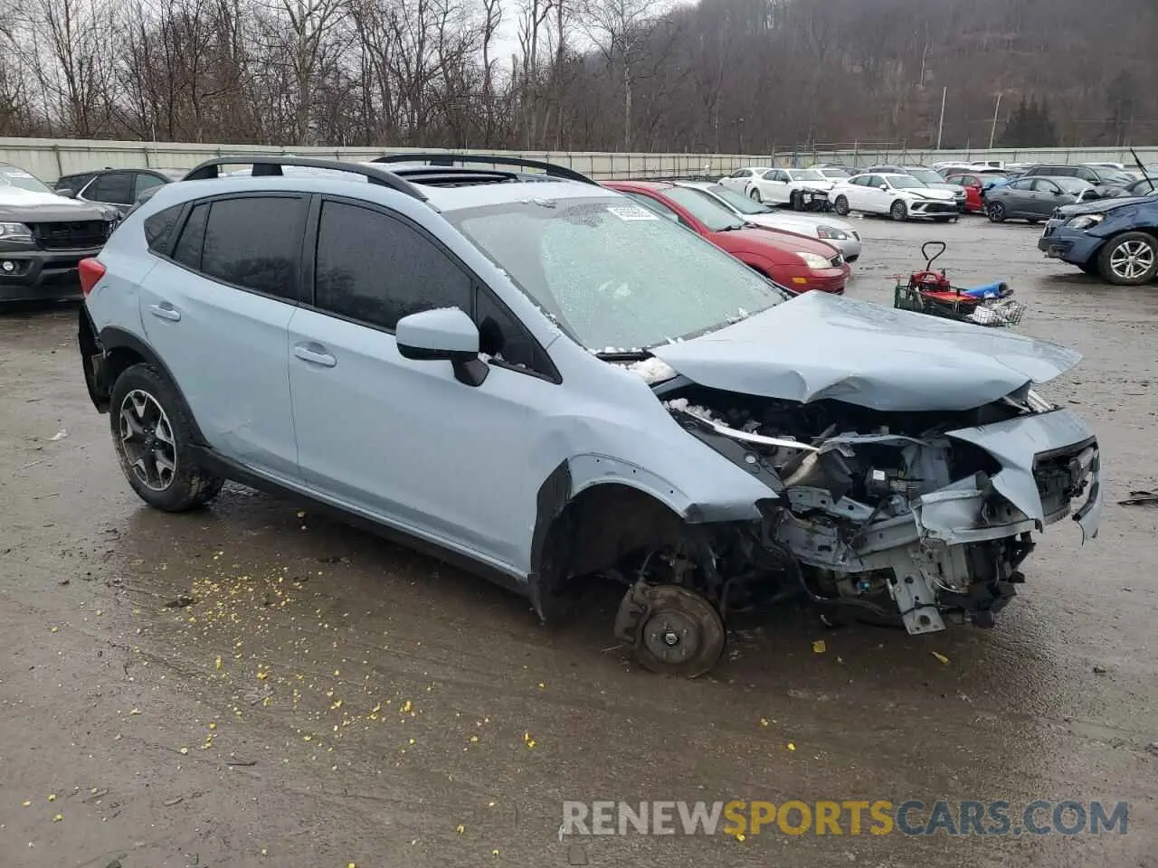4 fotografías del automóvil dañado JF2GTAEC3LH239712 SUBARU CROSSTREK 2020