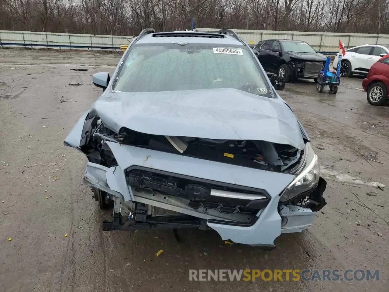 5 fotografías del automóvil dañado JF2GTAEC3LH239712 SUBARU CROSSTREK 2020