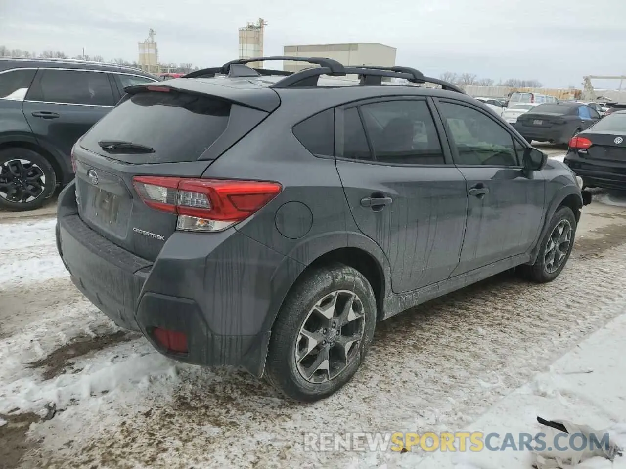 3 fotografías del automóvil dañado JF2GTAEC3LH260365 SUBARU CROSSTREK 2020